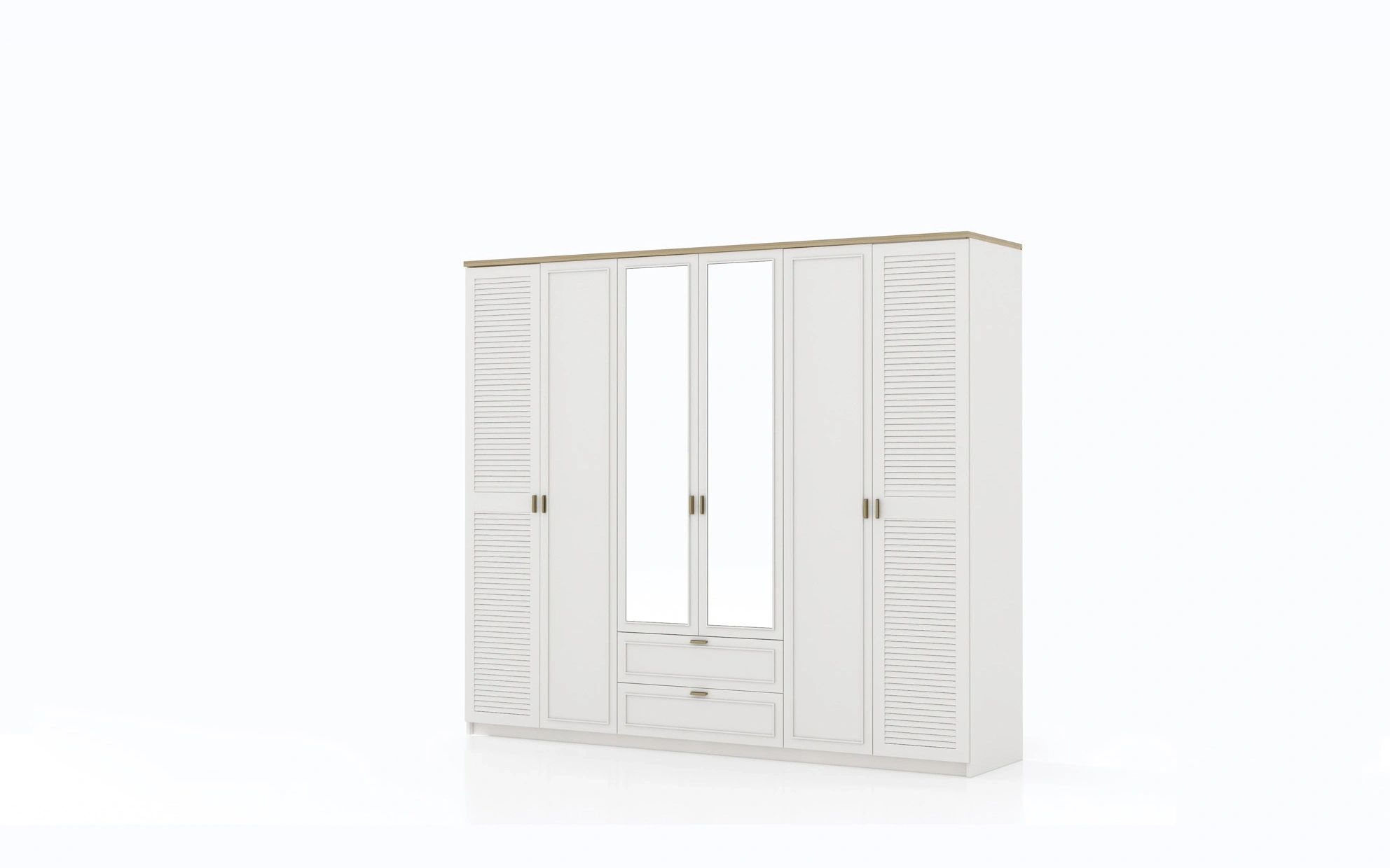 Rovena 6-Door Wardrobe