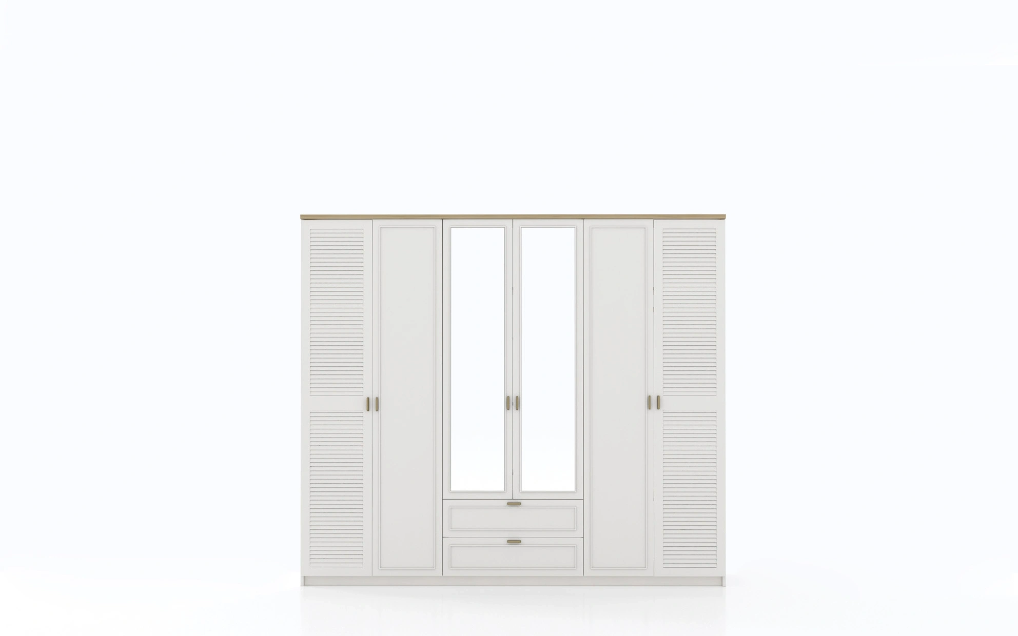 Rovena 6-Door Wardrobe