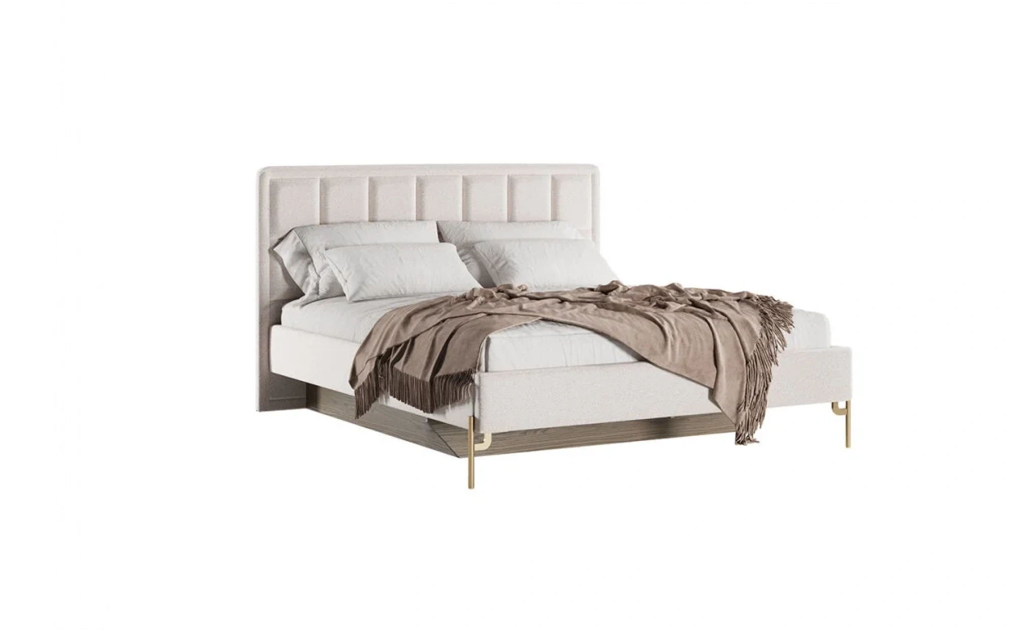 Sepia Başlıksız Bazalı Karyola - 160 Cm
