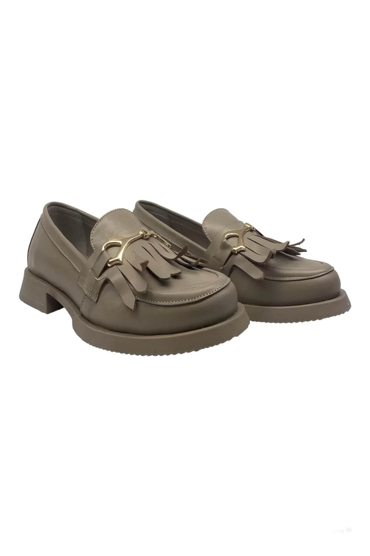 ALBİNİ A-10427 KADIN DERİ LOAFER AYAKKABI