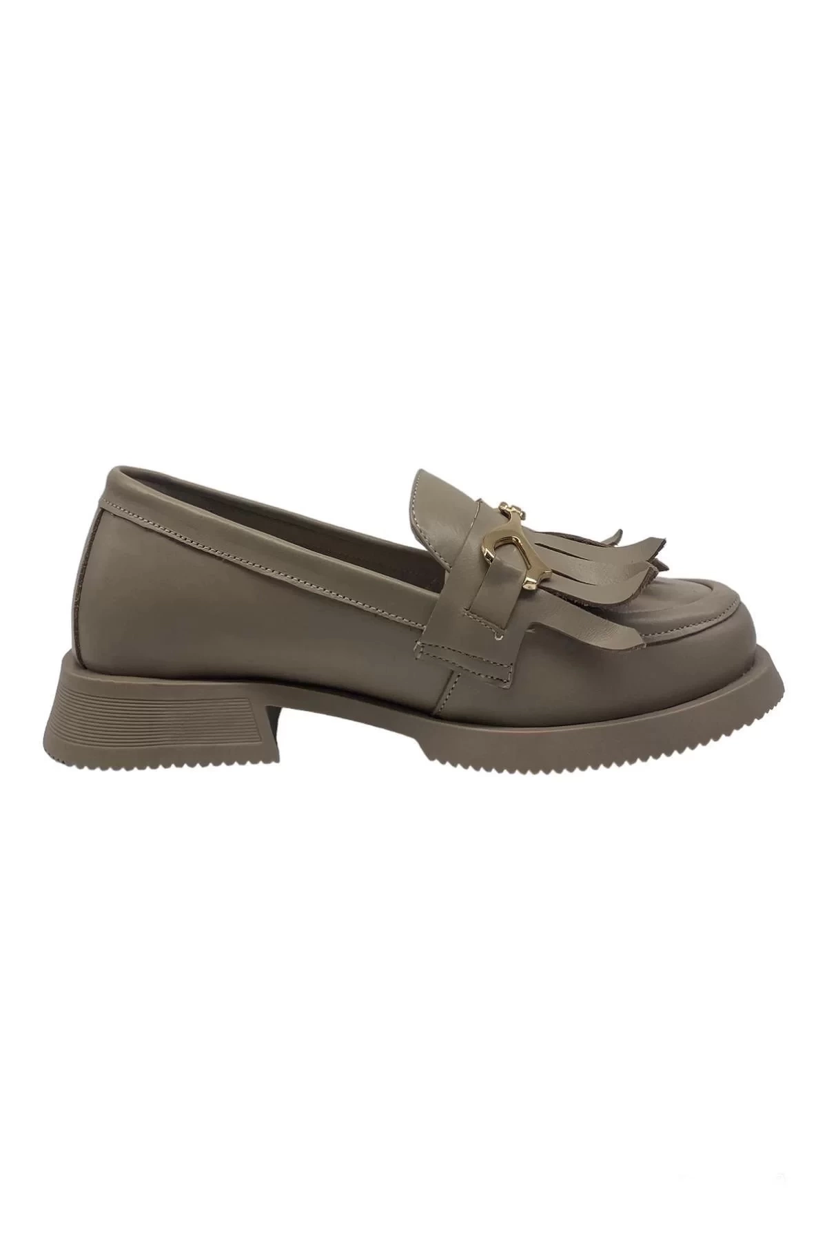 ALBİNİ A-10427 KADIN DERİ LOAFER AYAKKABI