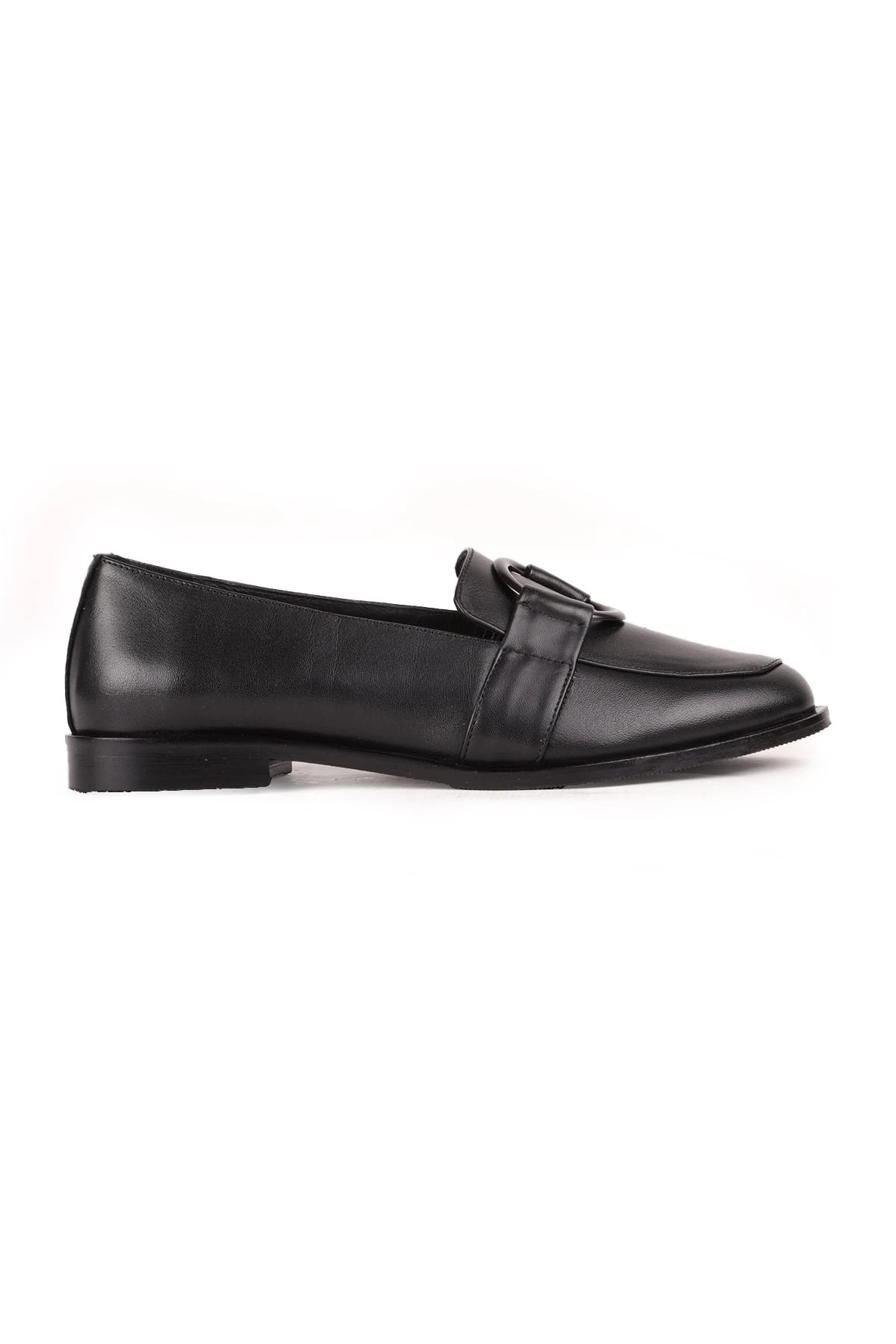 ALBİNİ A-10857 KADIN DERİ LOAFER AYAKKABI