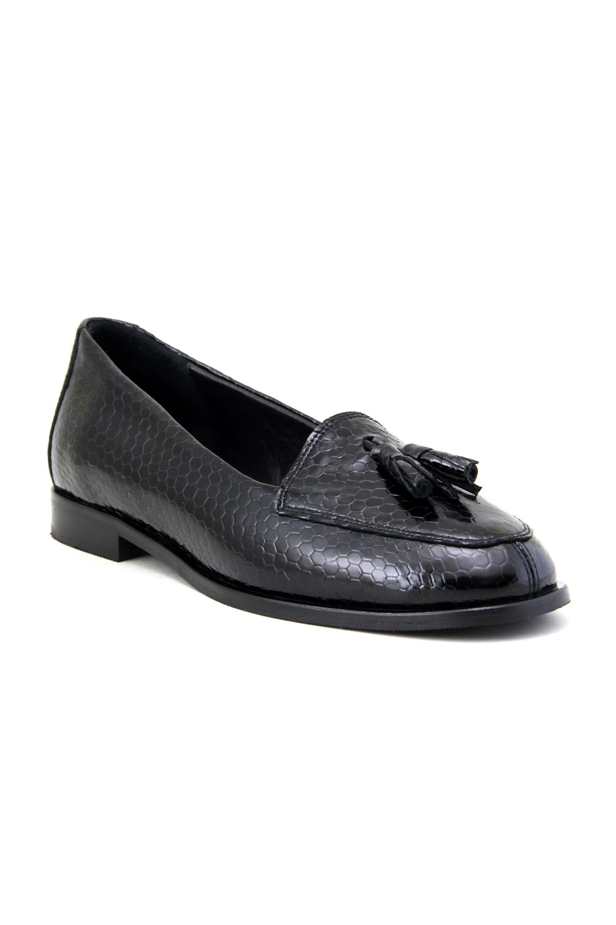 ALBİNİ A-10761 KADIN DERİ LOAFER AYAKKABI