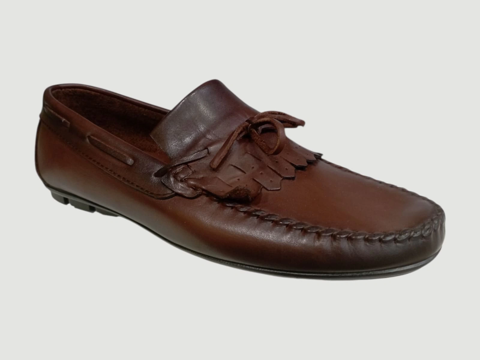 ELLA E-1029 İPLİ PÜSKÜLLÜ LOAFER AYAKKABI