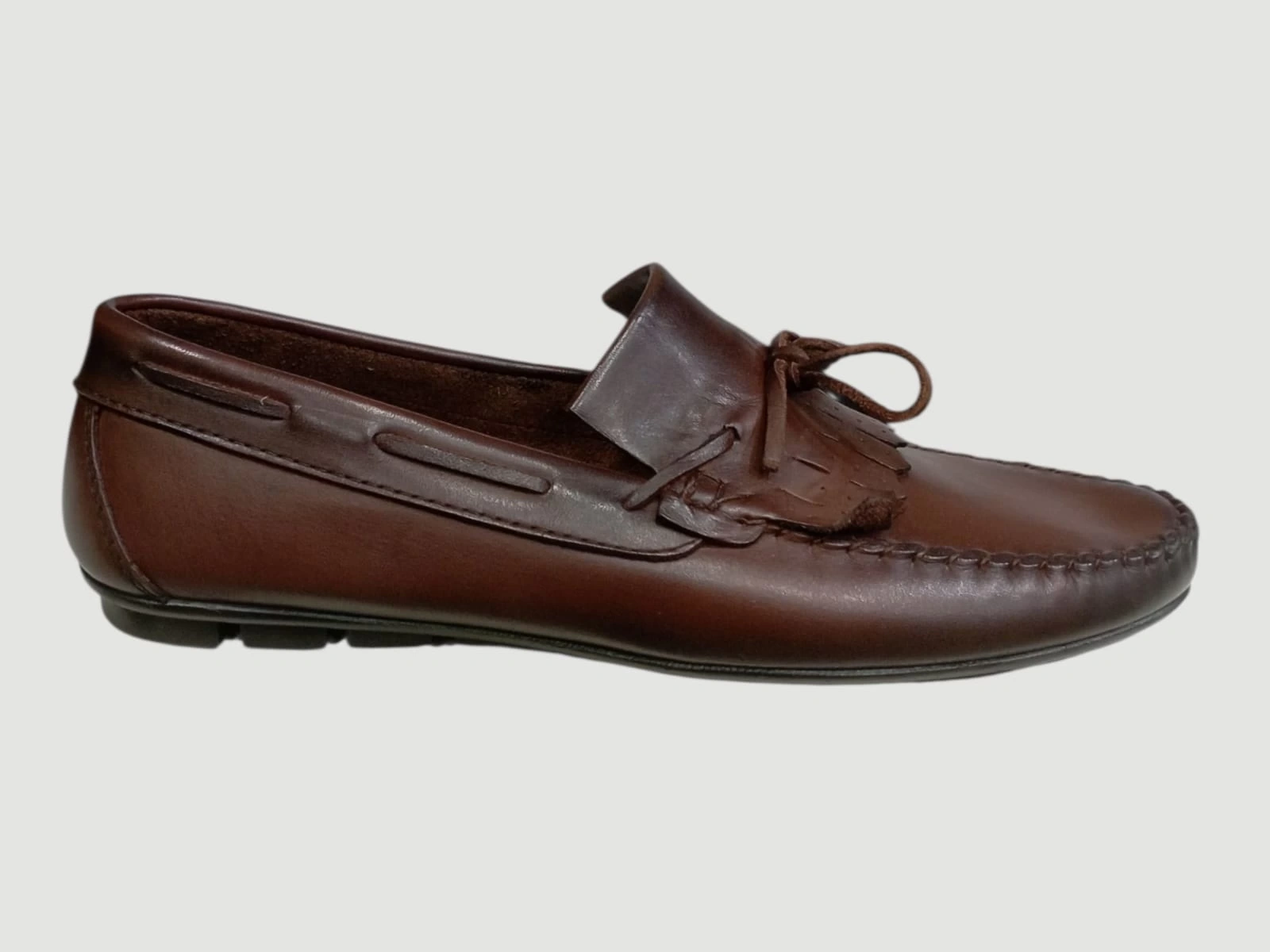 ELLA E-1029 İPLİ PÜSKÜLLÜ LOAFER AYAKKABI