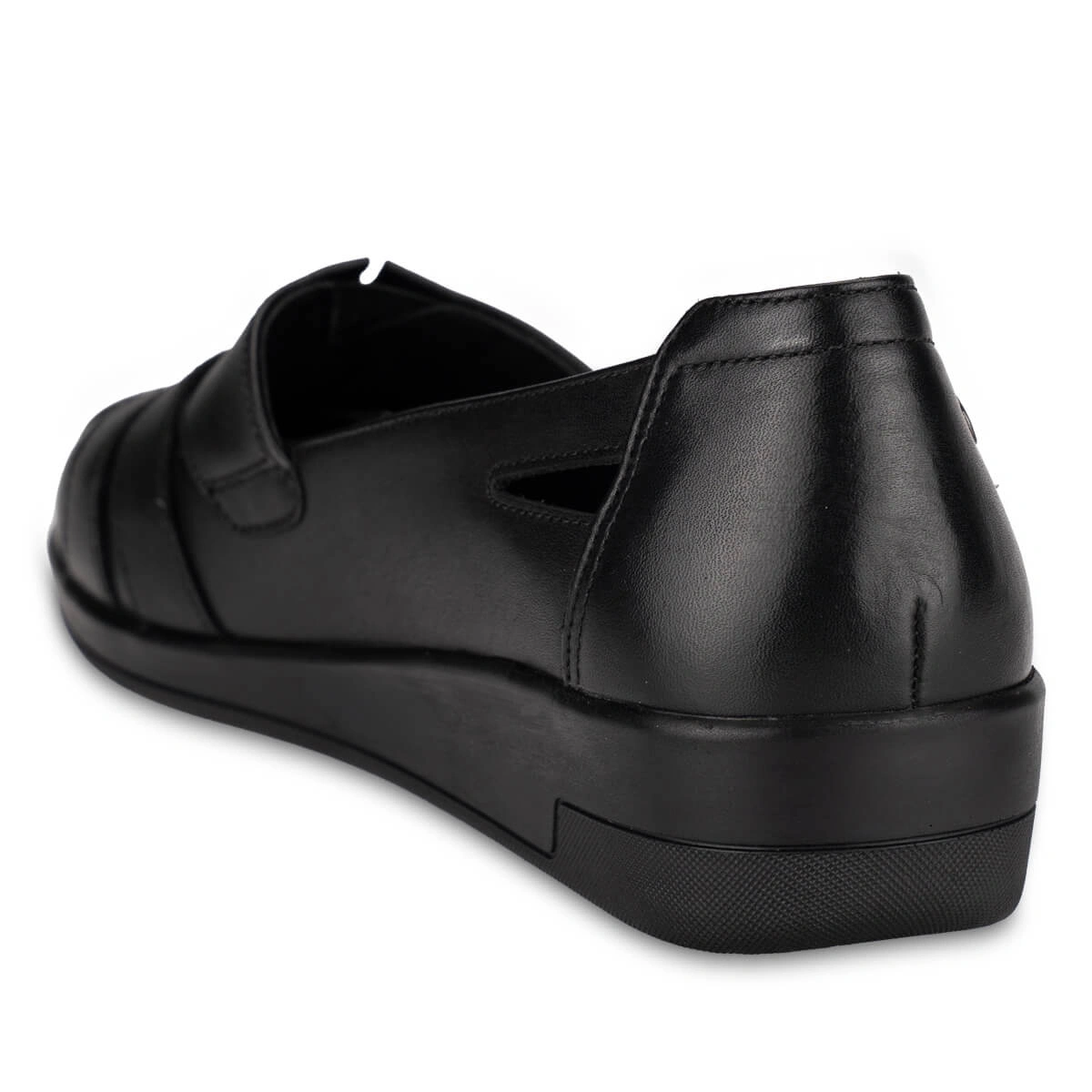 FORELLİ VANESA-H KADIN DERİ COMFORT AYAKKABI SİYAH