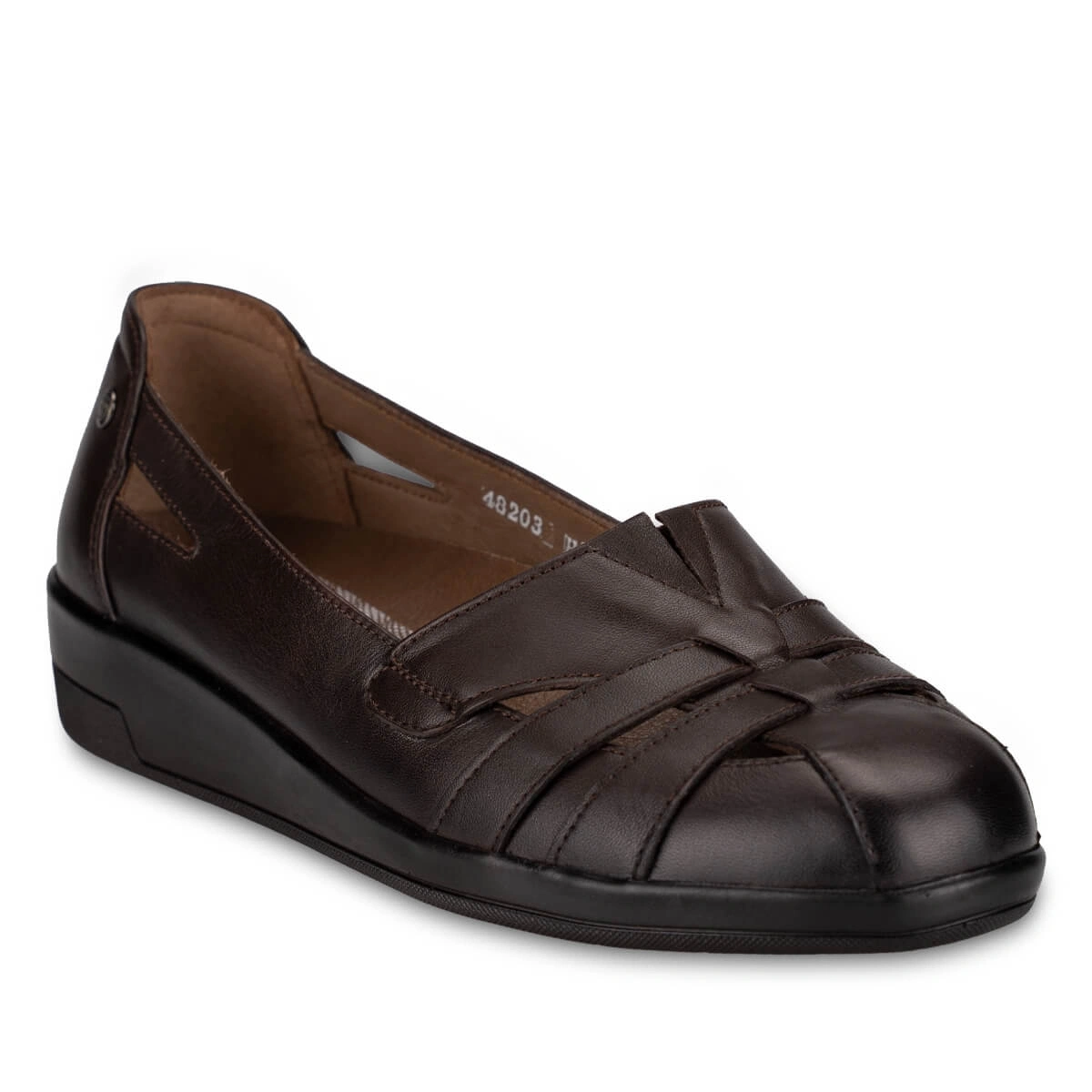FORELLİ VANESA-H KADIN DERİ COMFORT AYAKKABI KAHVE