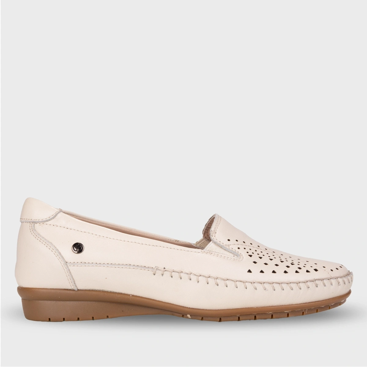 FORELLİ TERESA-G KADIN DERİ COMFORT AYAKKABI BEJ