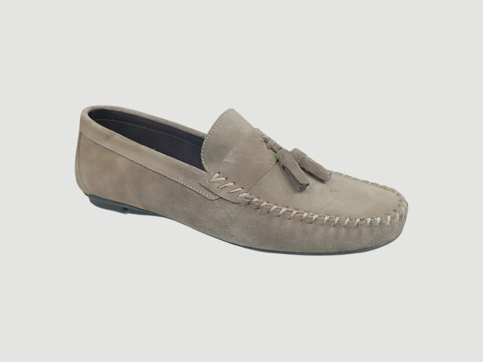 VOYAGER 4183 ERKEK DERİ PÜSKÜLLÜ LOAFER AYAKKABI KUM SÜET