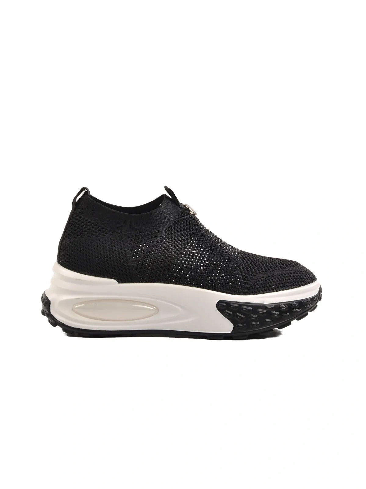 GUJA 26Y305-4 KADIN STREÇ TRİKO HAFİF GÜNLÜK SPOR AYAKKABI SİYAH