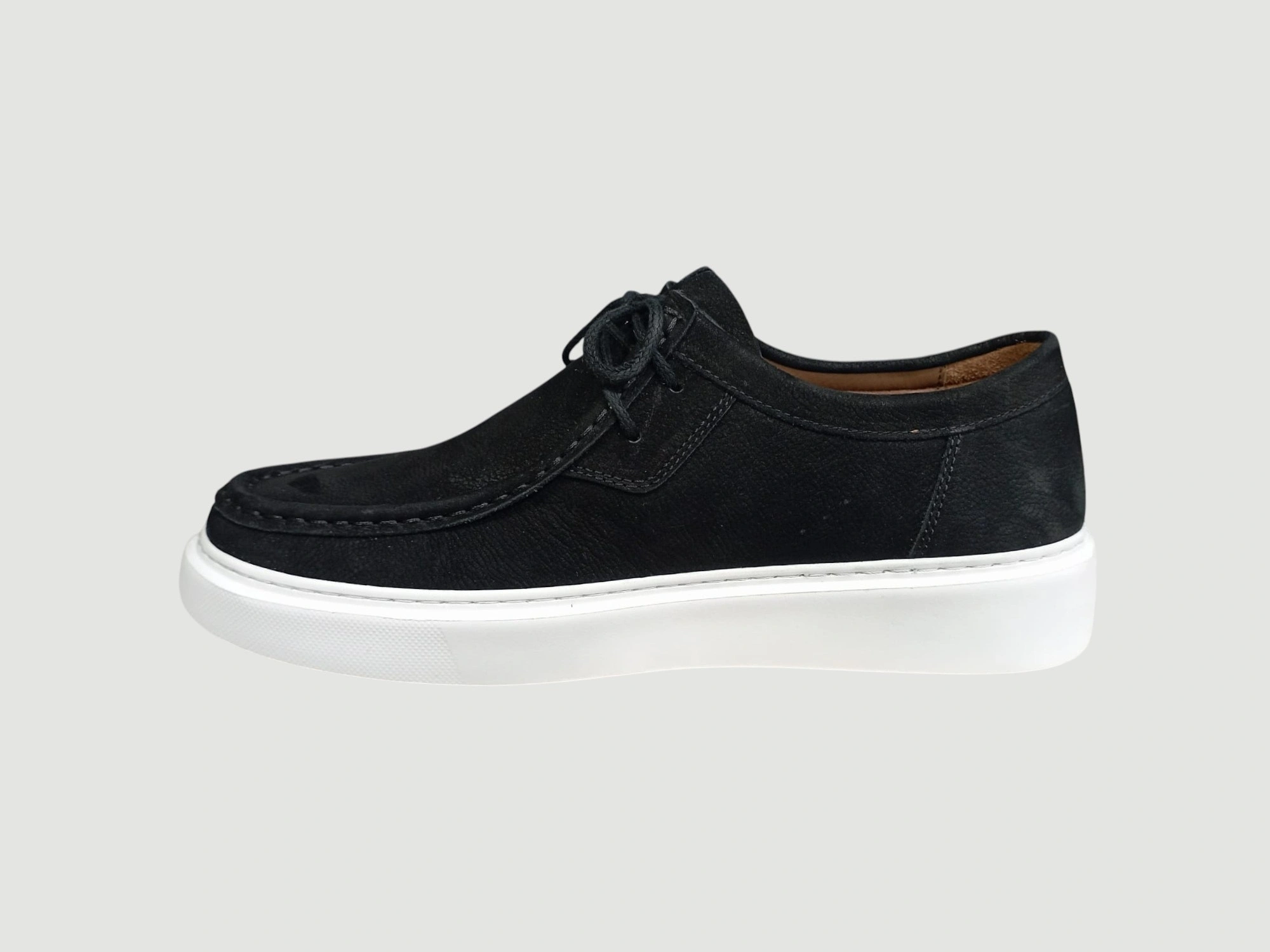 VOYAGER 6796 ERKEK DERİ GÜNLÜK AYAKKABI SİYAH