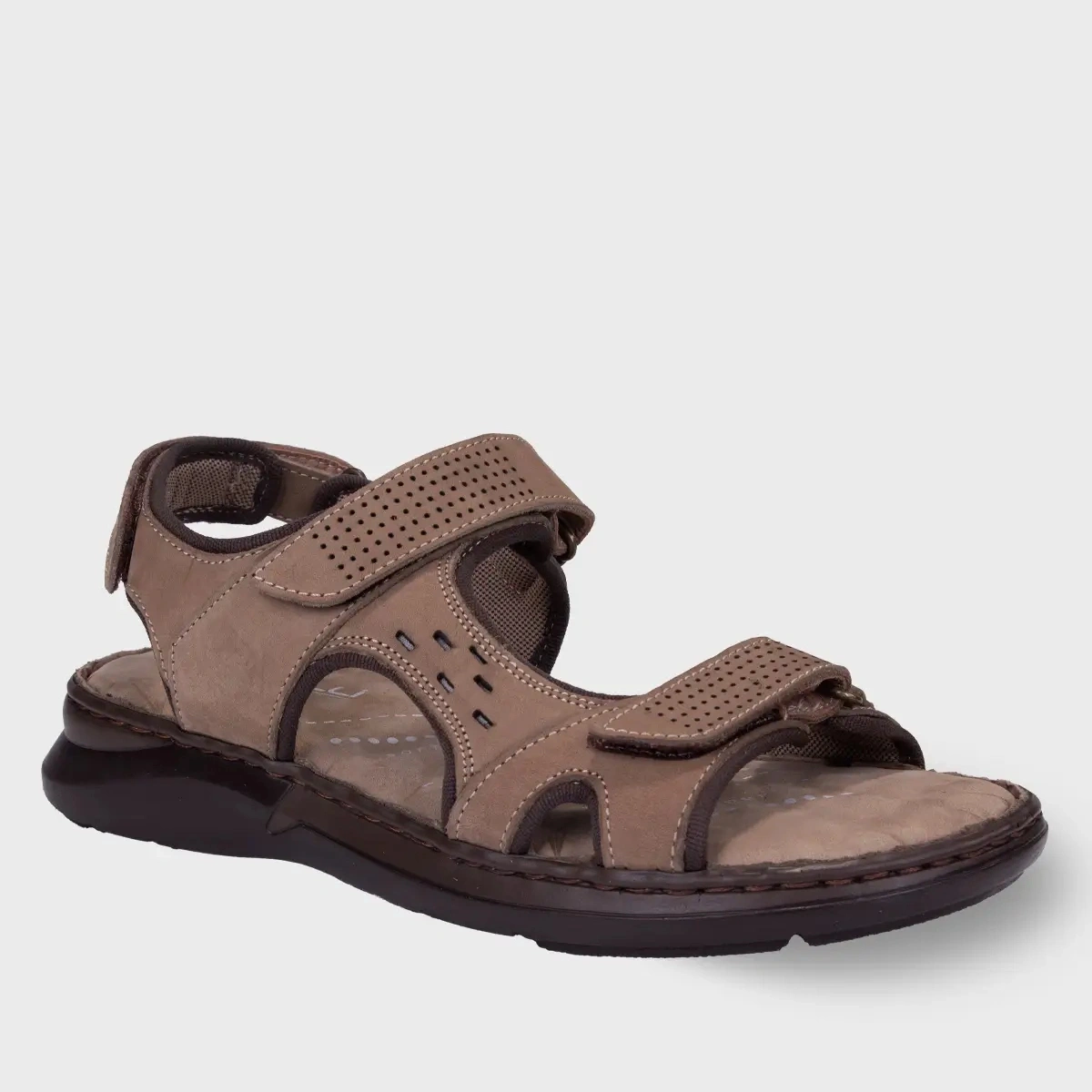 FORELLİ BRUCE COMFORT ERKEK SANDALET KUM NUBUK