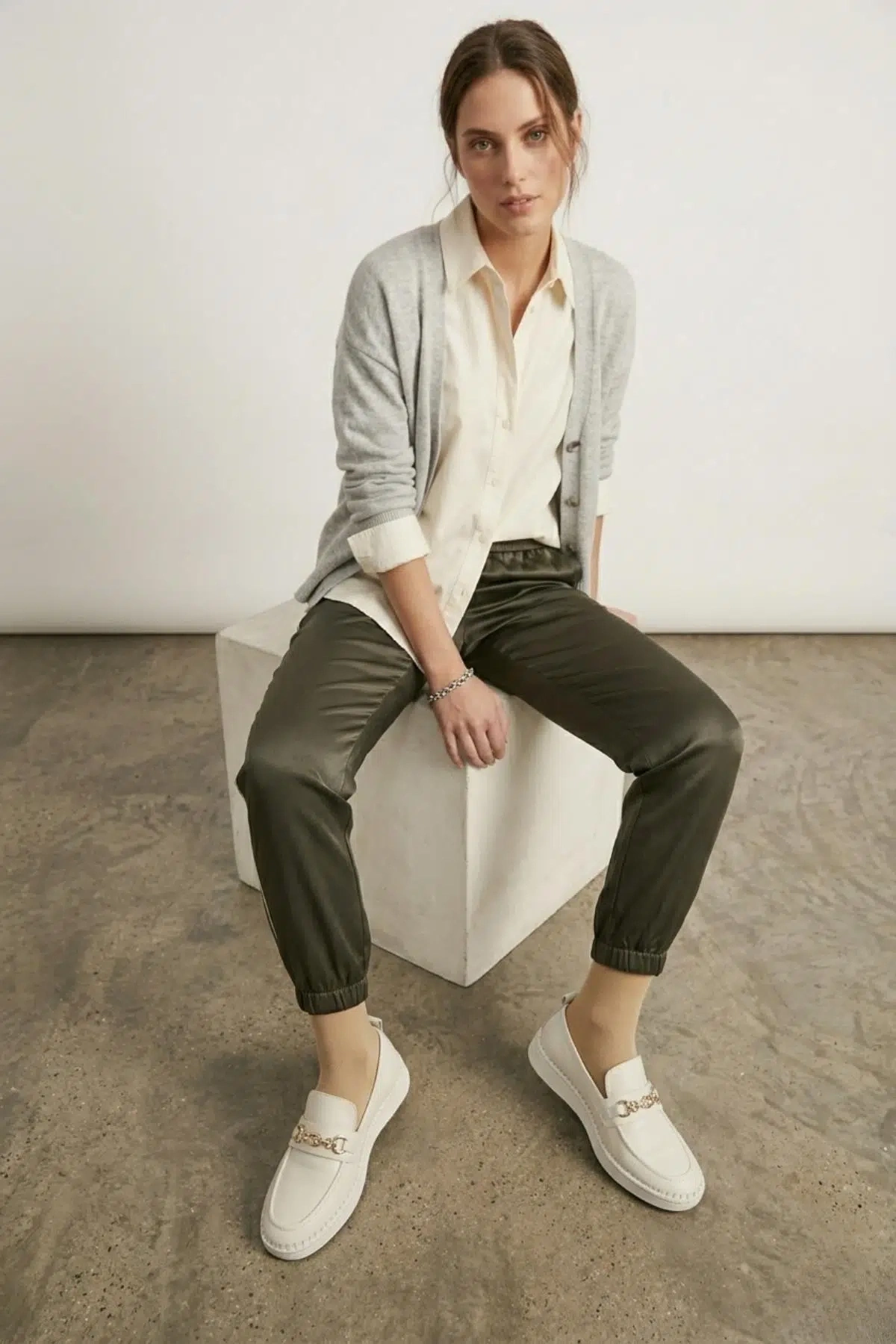 VOYAGER Z540 KADIN DERİ COMFORT GÜNLÜK AYAKKABI BEJ