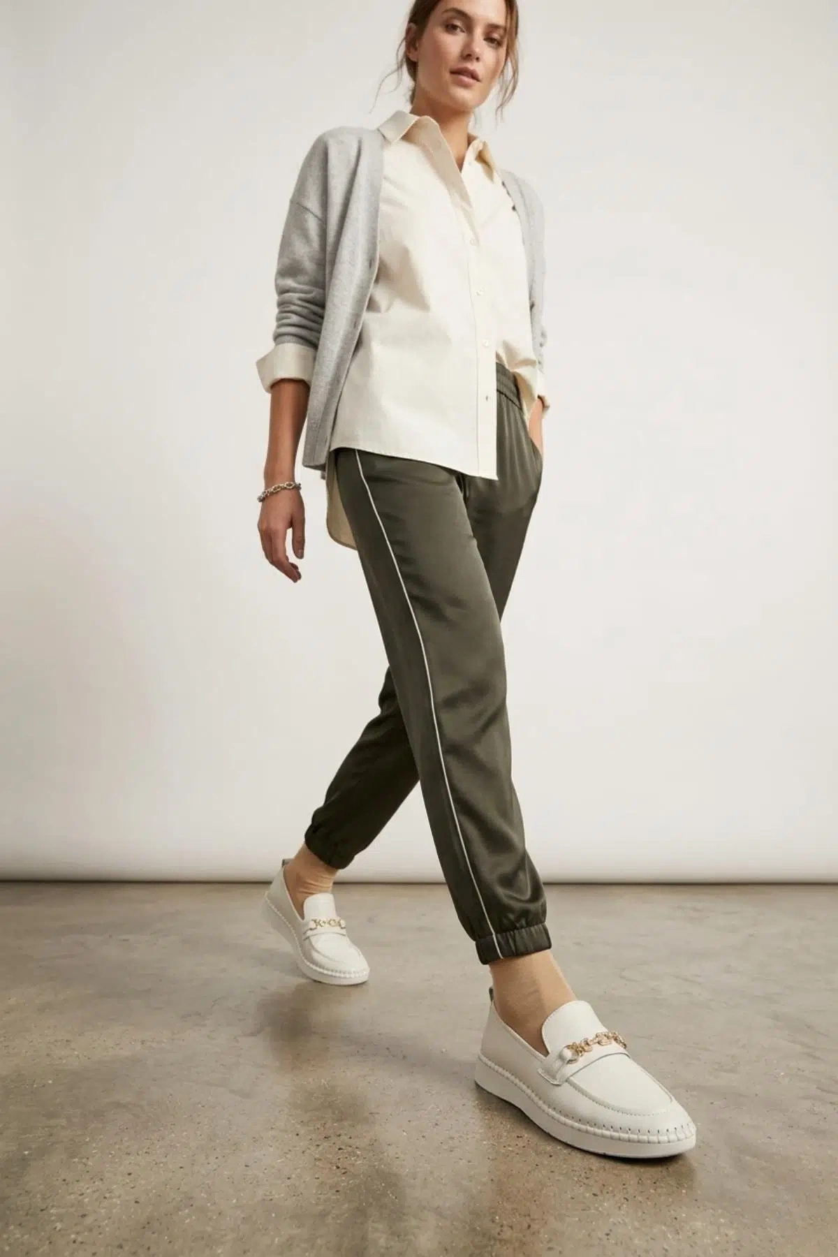 VOYAGER Z540 KADIN DERİ COMFORT GÜNLÜK AYAKKABI BEJ