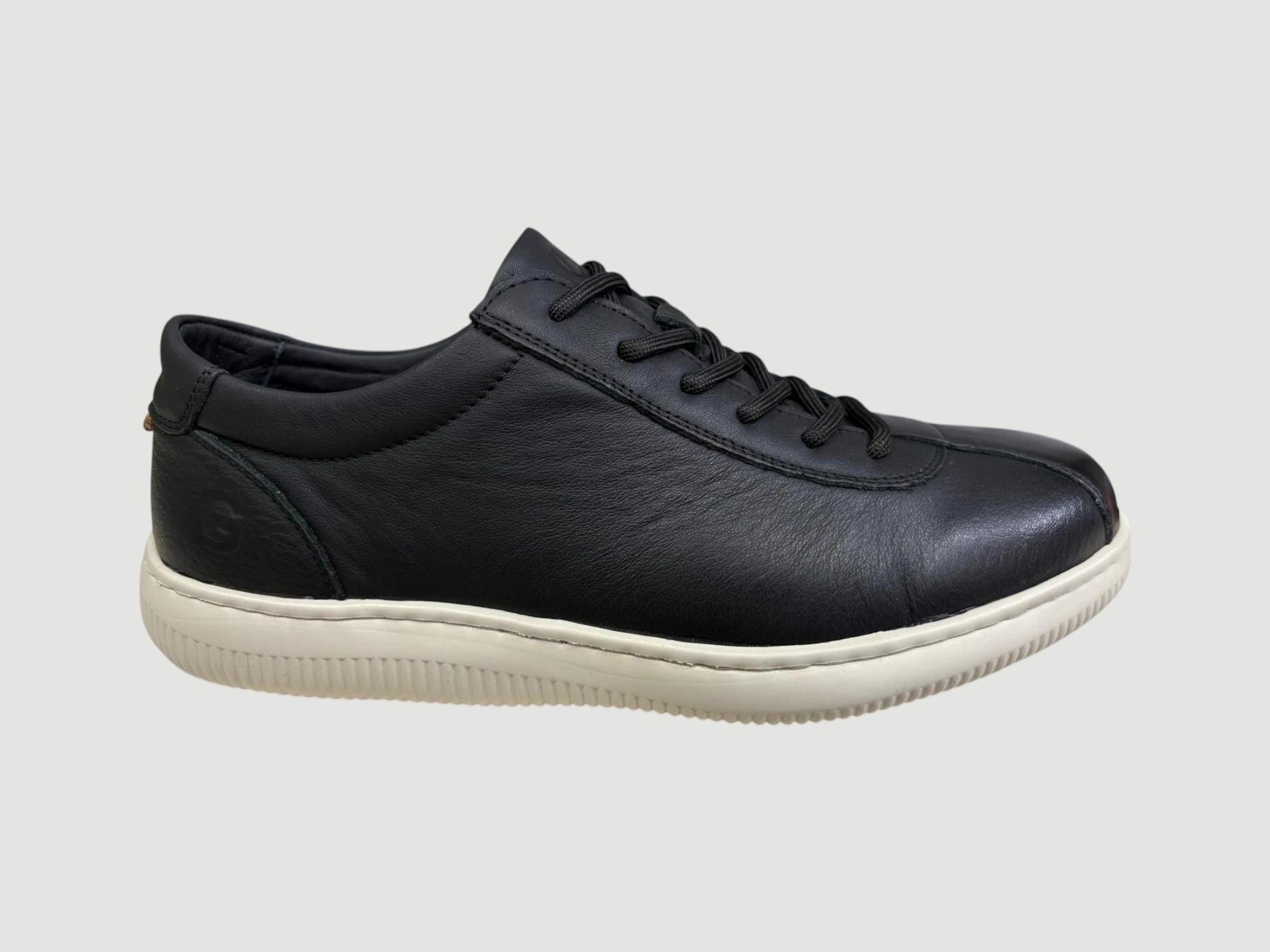 GUJA 26Y564-1 ERKEK HAKİKİ DERİ BAĞCIKLI GÜNLÜK AYAKKABI SİYAH