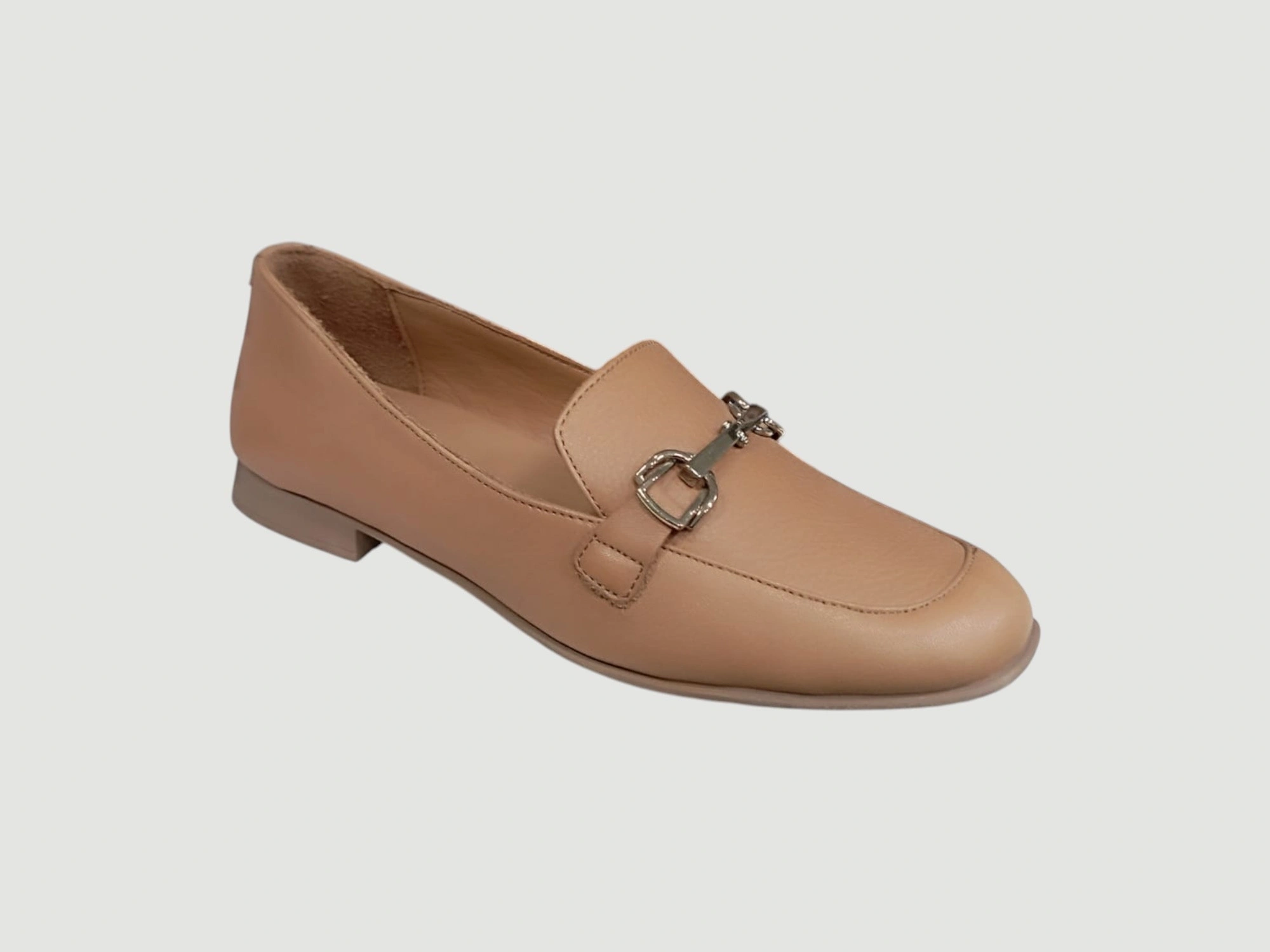 ALBİNİ 25Y100779 KADIN DERİ BABET AYAKKABI TABA