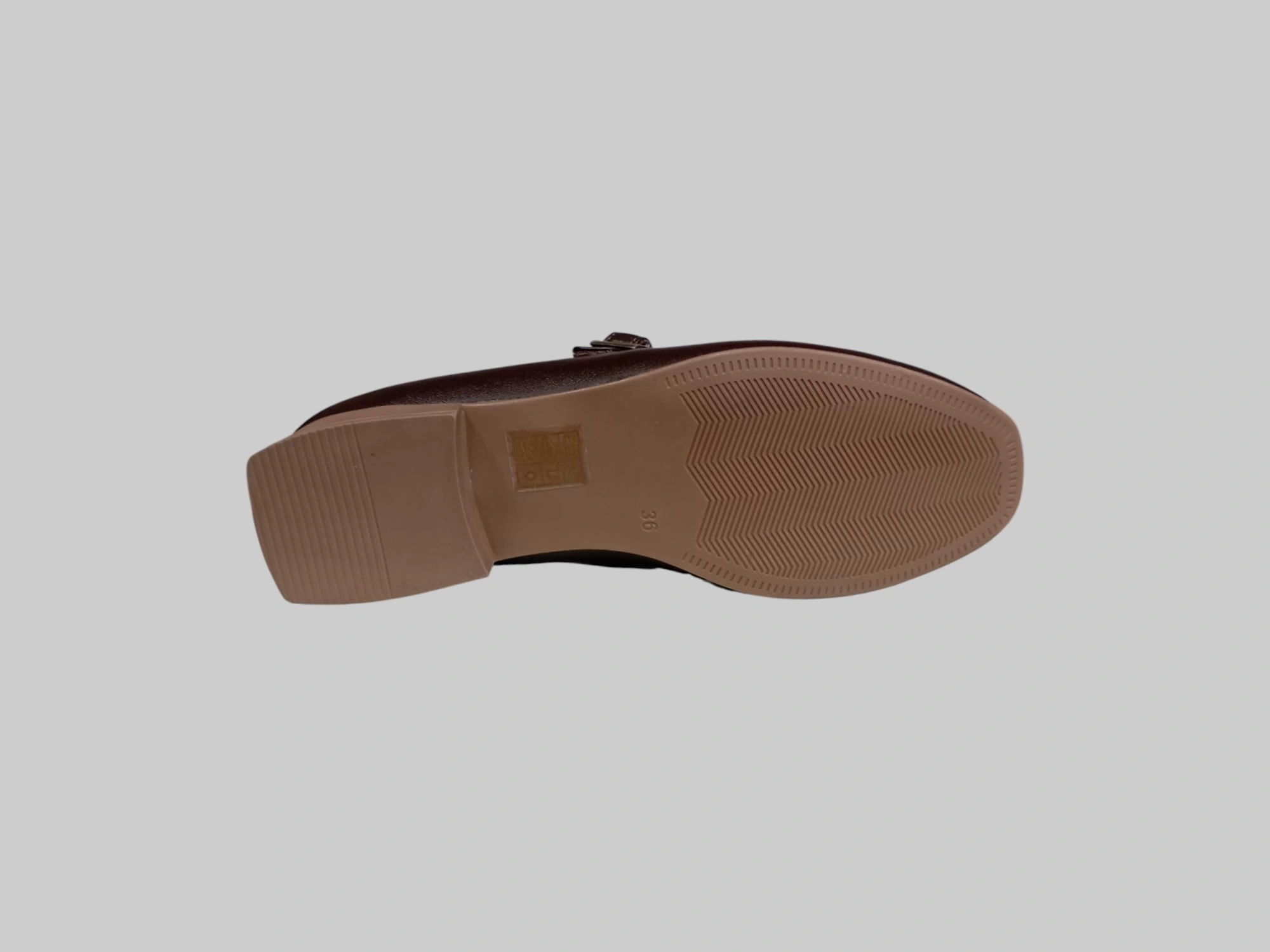 ALBİNİ 25Y100780 KADIN DERİ BABET AYAKKABI KAHVE
