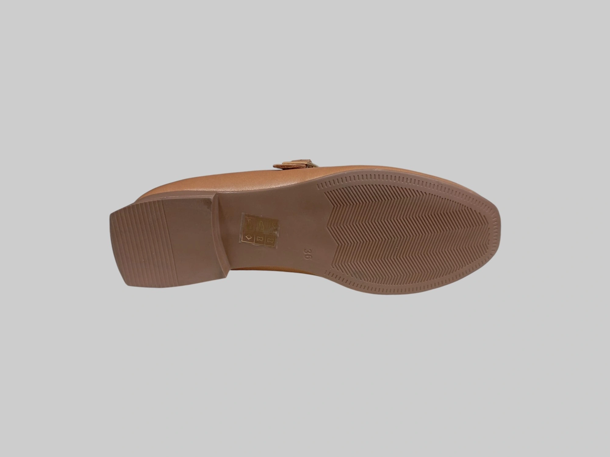 ALBİNİ 25Y100780 KADIN DERİ BABET AYAKKABI TABA