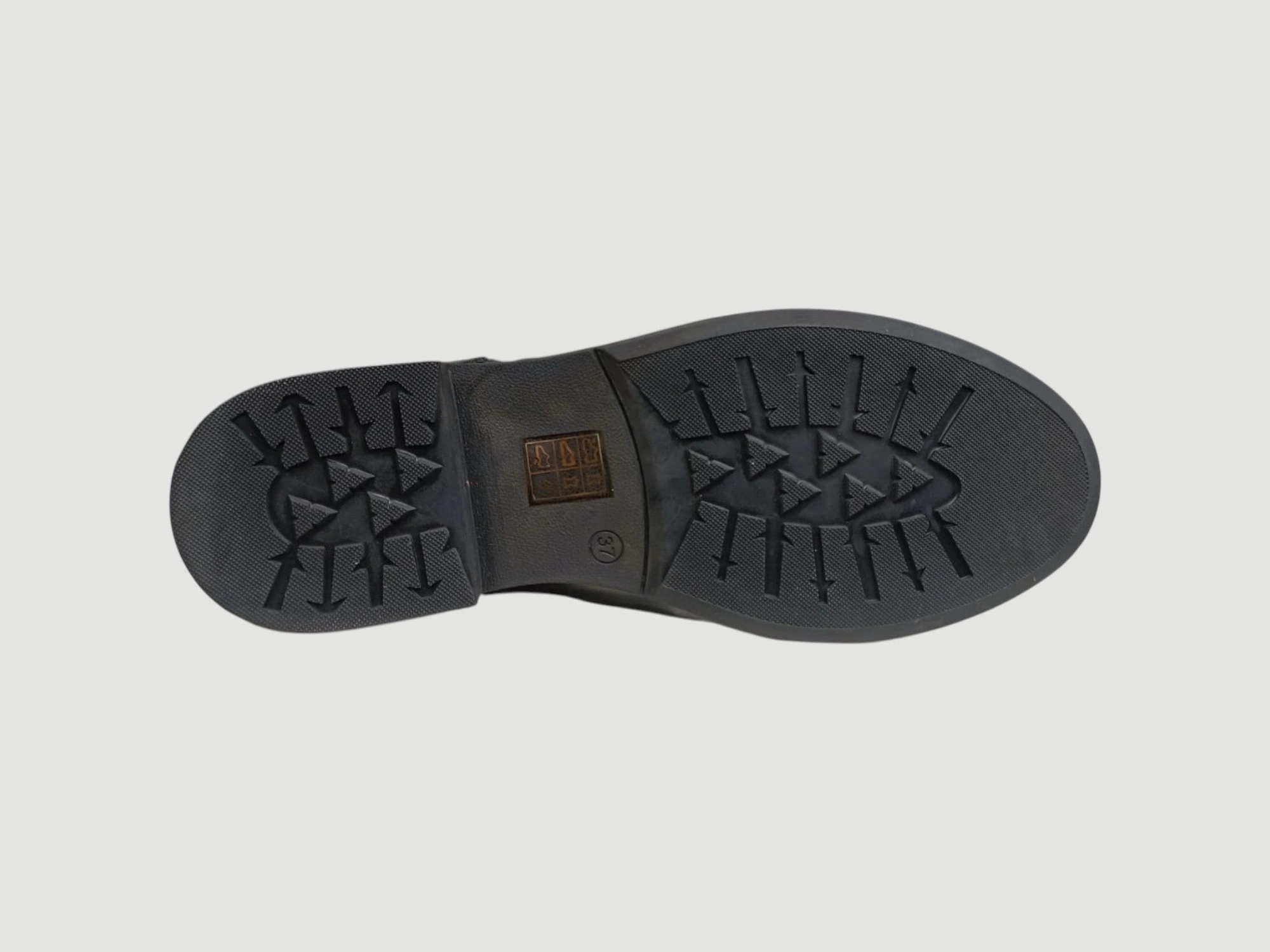 ALBİNİ 26103406 KADIN DERİ BABET AYAKKABI SİYAH KIRIŞIK RUGAN