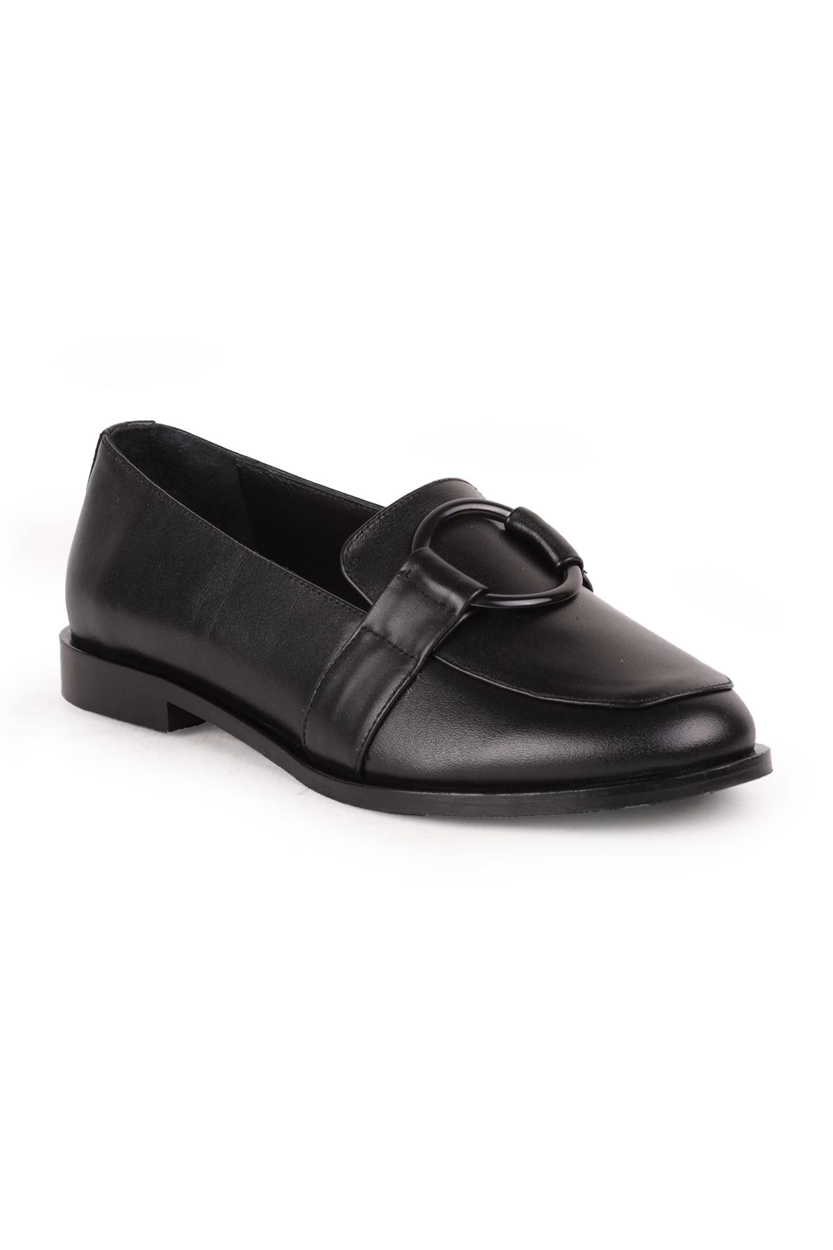 ALBİNİ A-10857 KADIN DERİ LOAFER AYAKKABI