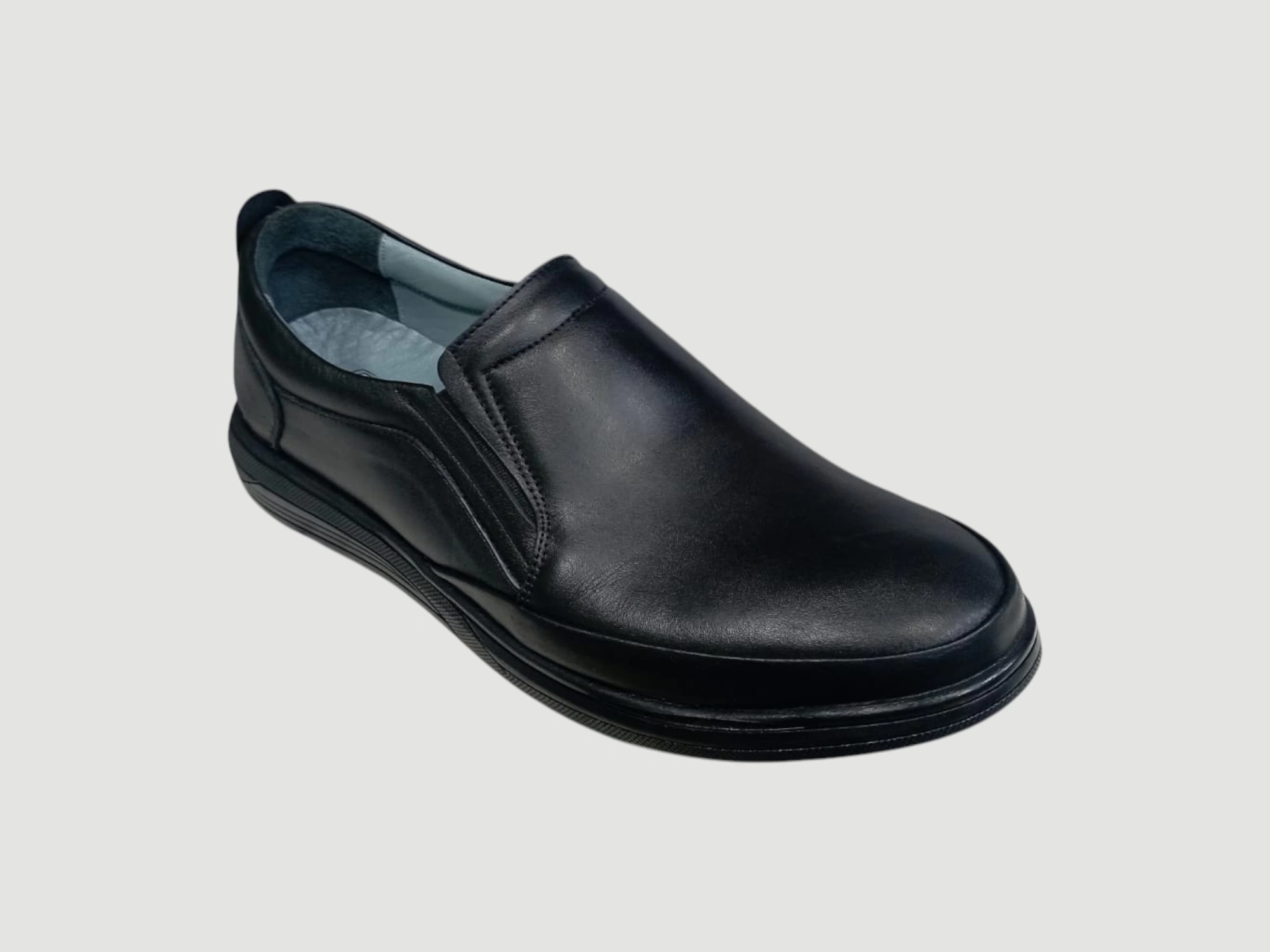 BİCANS B-1091 ERKEK DERİ COMFORT KAUÇUK TABAN AYAKKABI