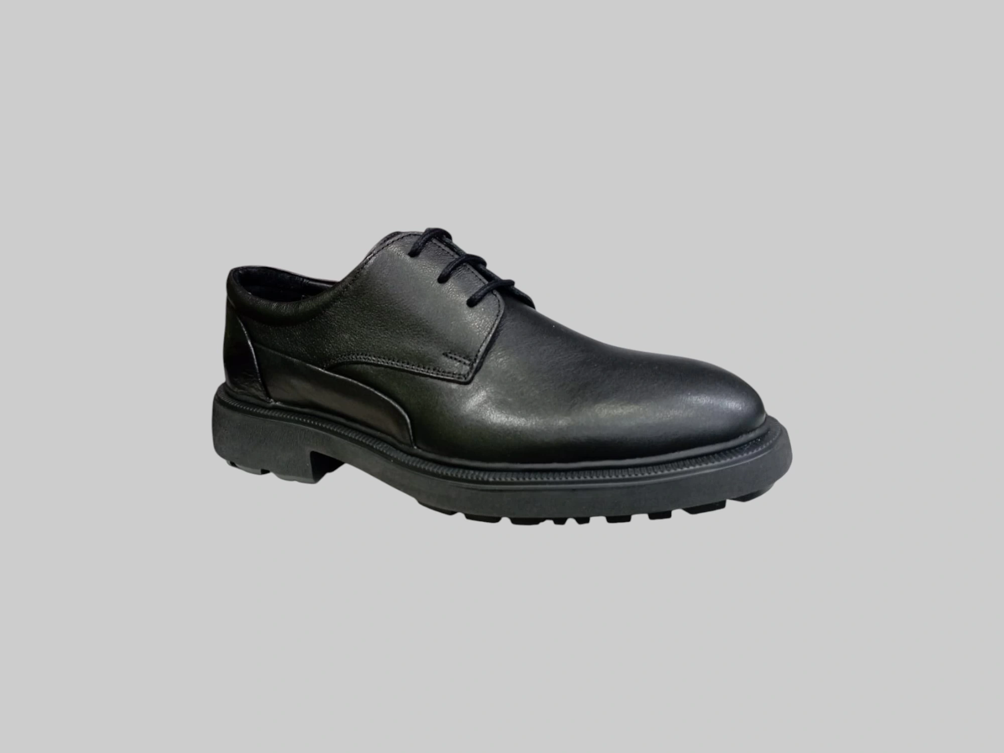 CASTLE BLACK CB-31283-1 ERKEK HAKİKİ DERİ KLASİK AYAKKABI SİYAH