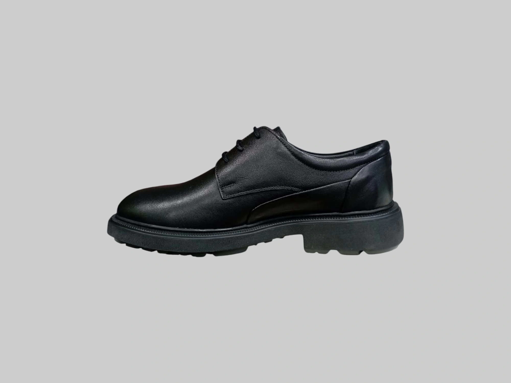 CASTLE BLACK CB-31283-1 ERKEK HAKİKİ DERİ KLASİK AYAKKABI SİYAH
