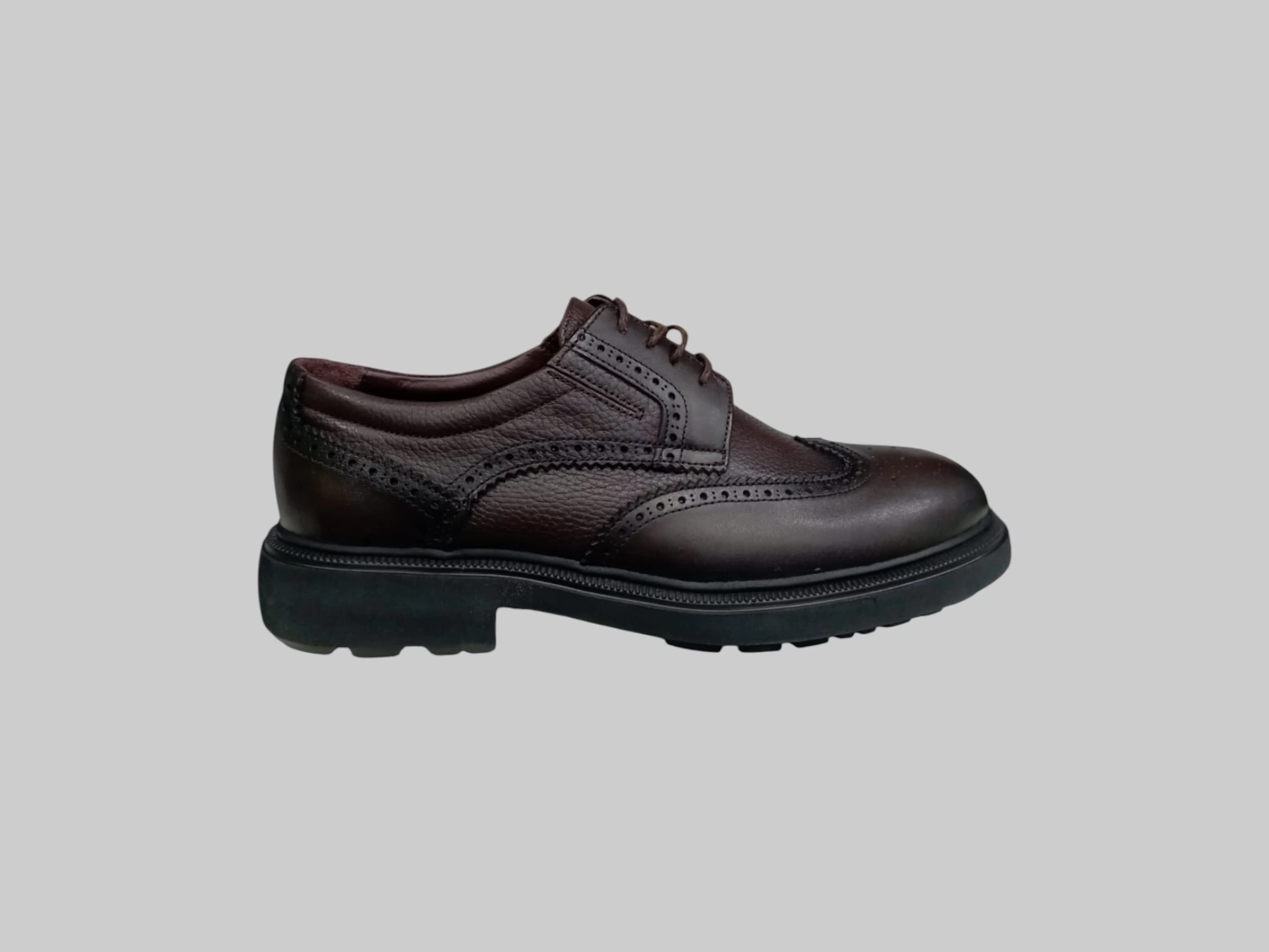 CASTLE BLACK CB-31285-1 ERKEK HAKİKİ DERİ KLASİK AYAKKABI KAHVE
