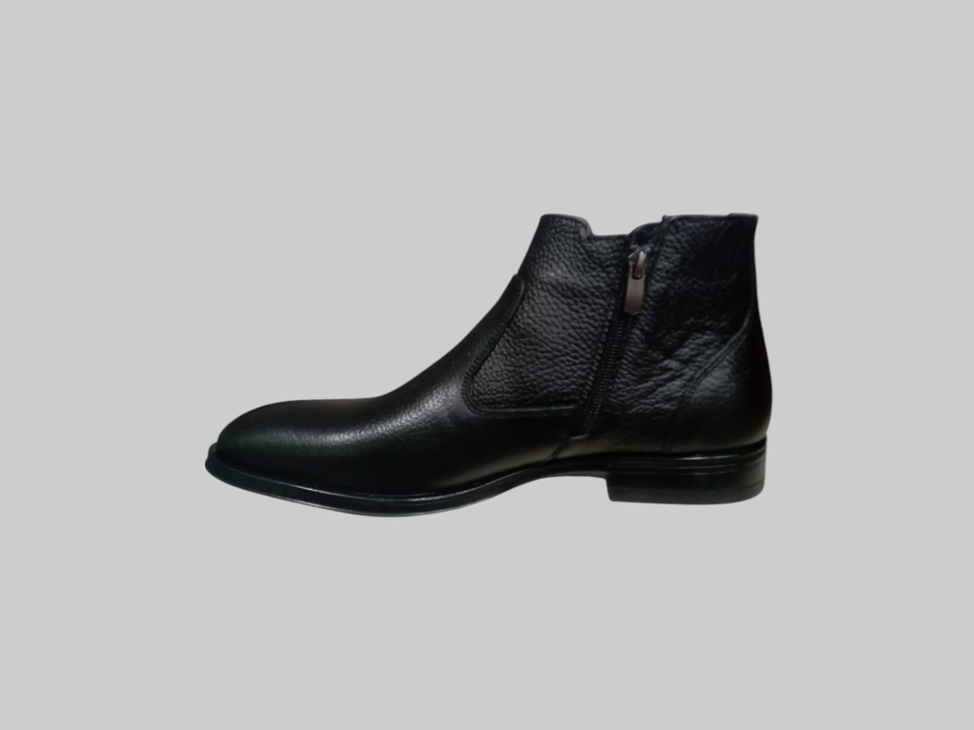 CASTLE BLACK CB-31320-1 ERKEK HAKİKİ DERİ KLASİK BOT SİYAH