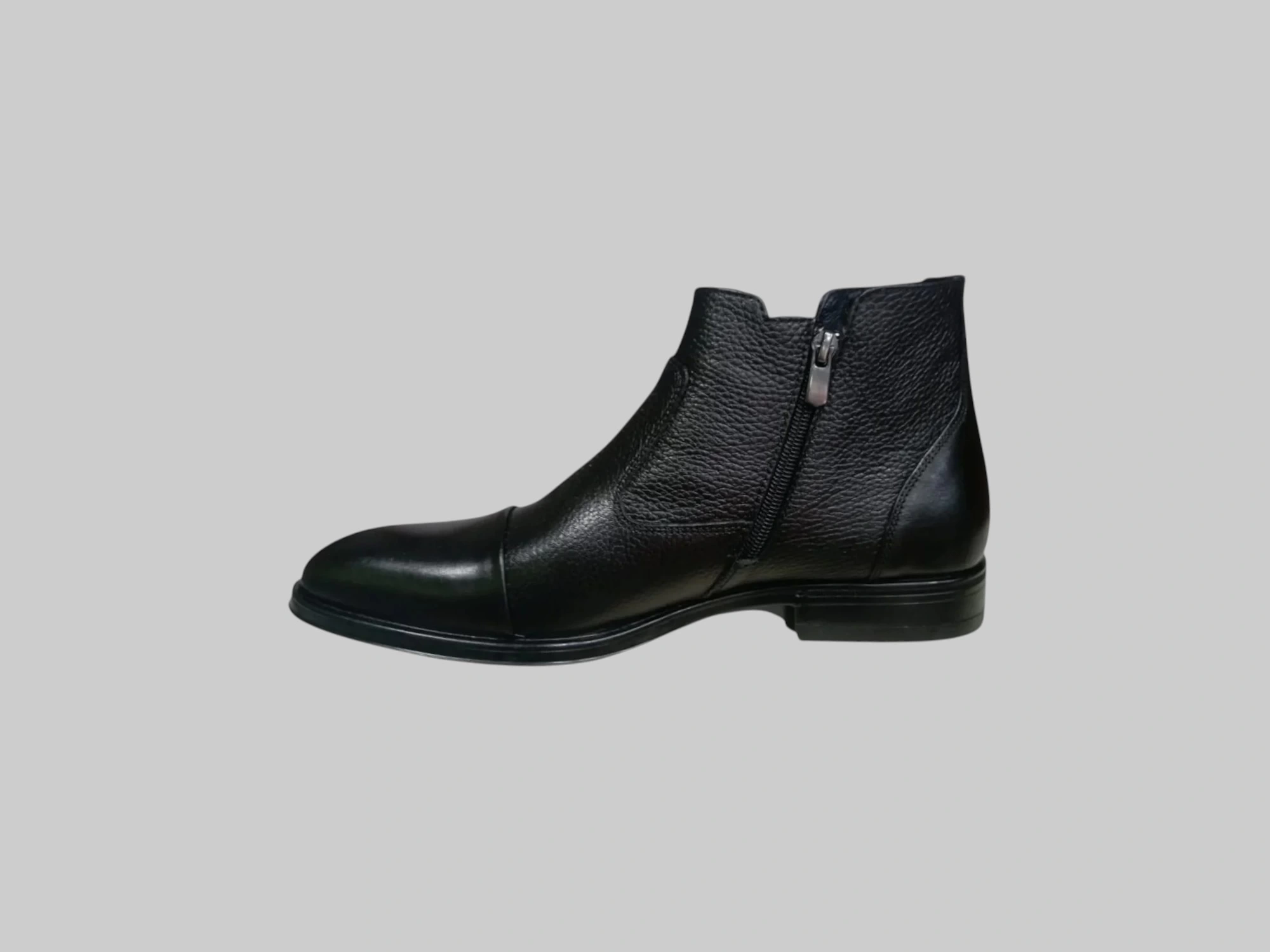 CASTLE BLACK CB-31321-1 ERKEK HAKİKİ DERİ KLASİK BOT SİYAH