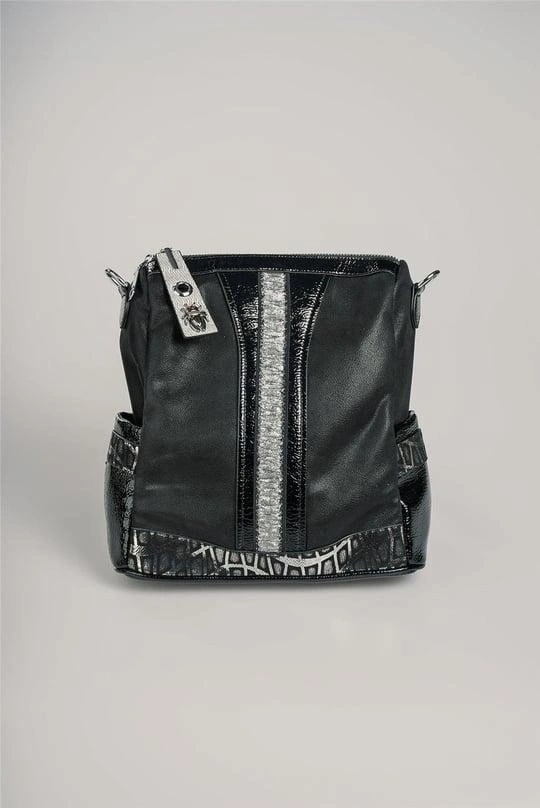 Ejya Siyah Cilt Kol Ve Omuz Çantası