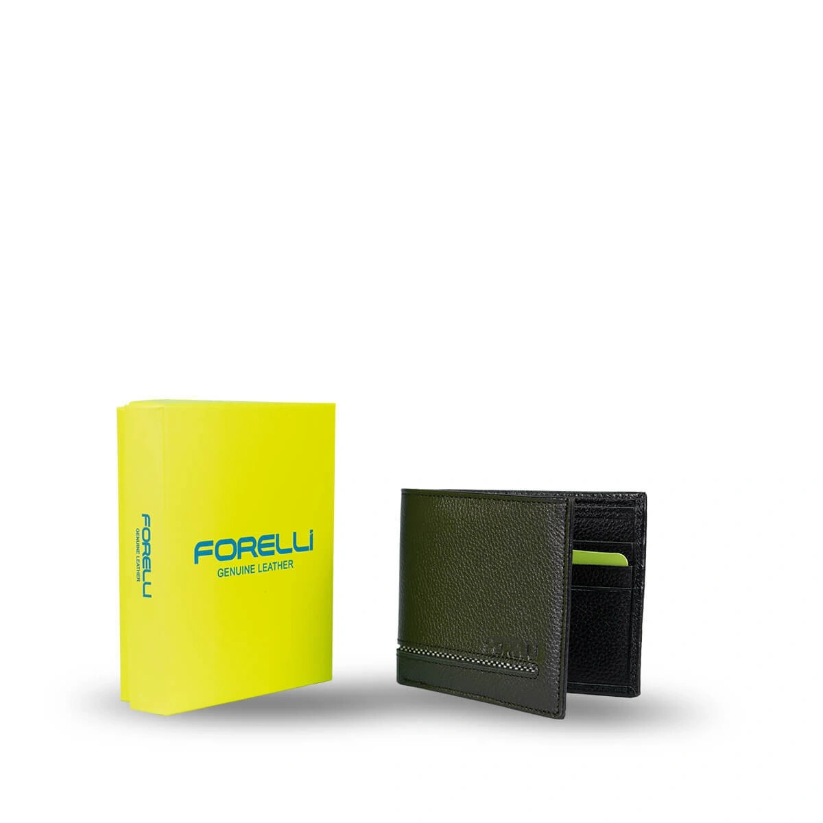 FORELLİ 5E101 ERKEK HAKİKİ DERİ CÜZDAN SİYAH