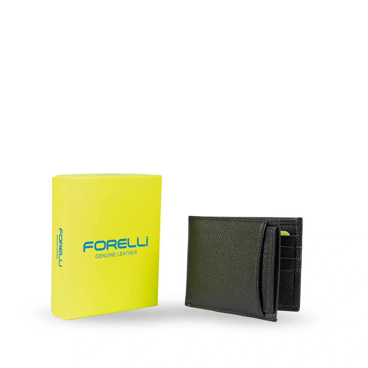 FORELLİ 5E104 ERKEK HAKİKİ DERİ CÜZDAN SİYAH