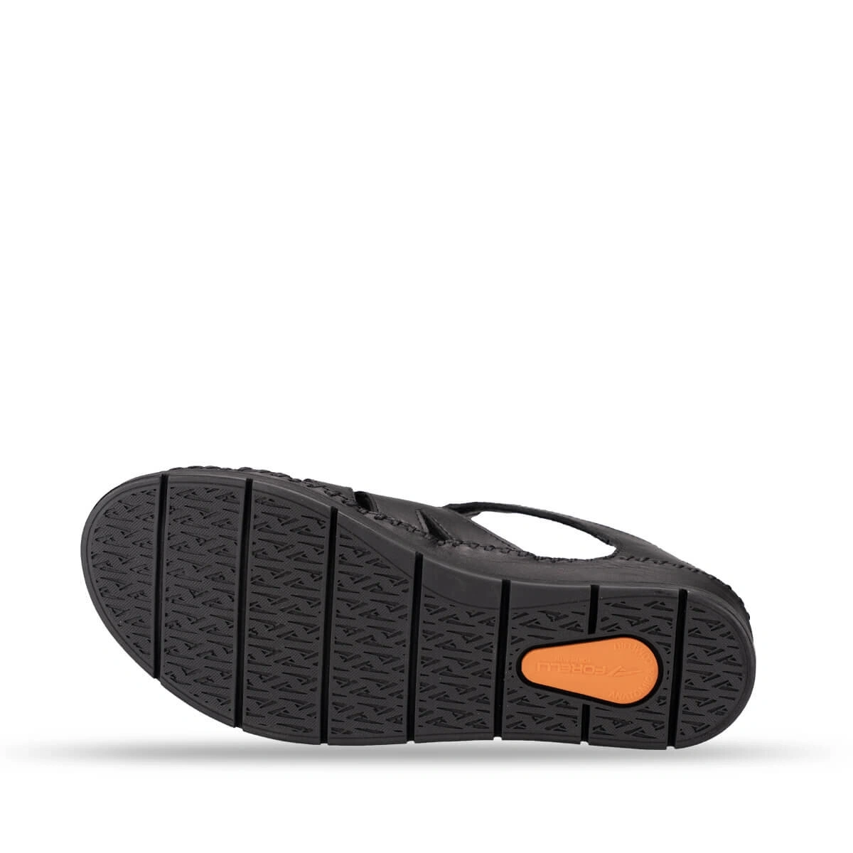 FORELLİ ALENA KADIN DERİ COMFORT SANDALET SİYAH