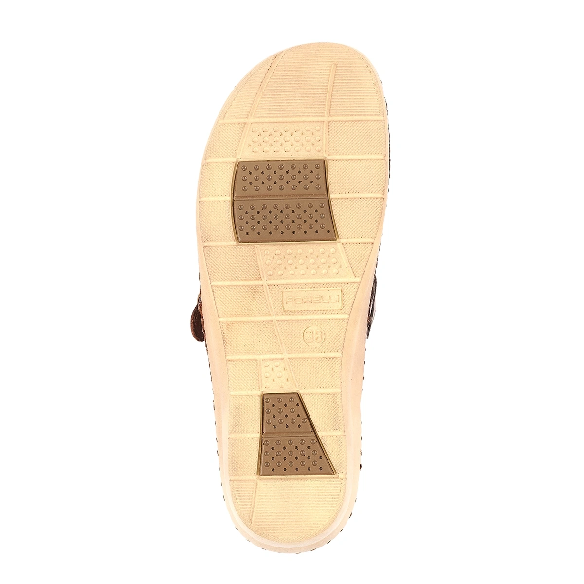 FORELLİ CARY-H KADIN DERİ TERLİK KAHVE