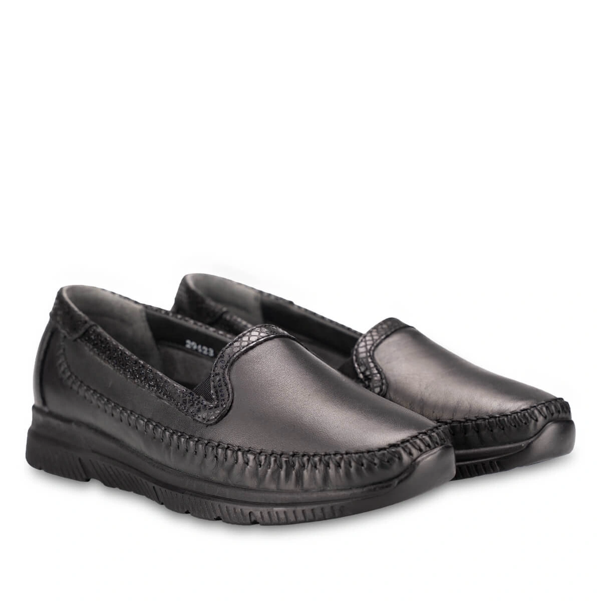 FORELLİ LADEN COMFORT KADIN AYAKKABI SİYAH