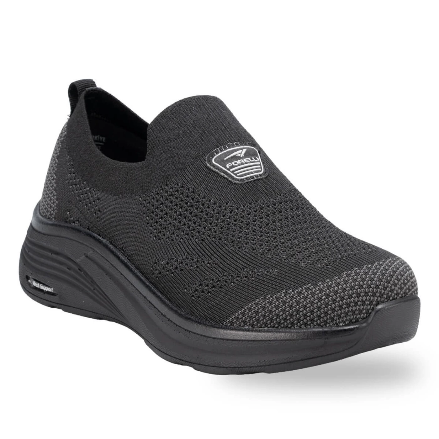 FORELLİ LENA-G (ROXIE) COMFORT KADIN SPOR AYAKKABI SİYAH