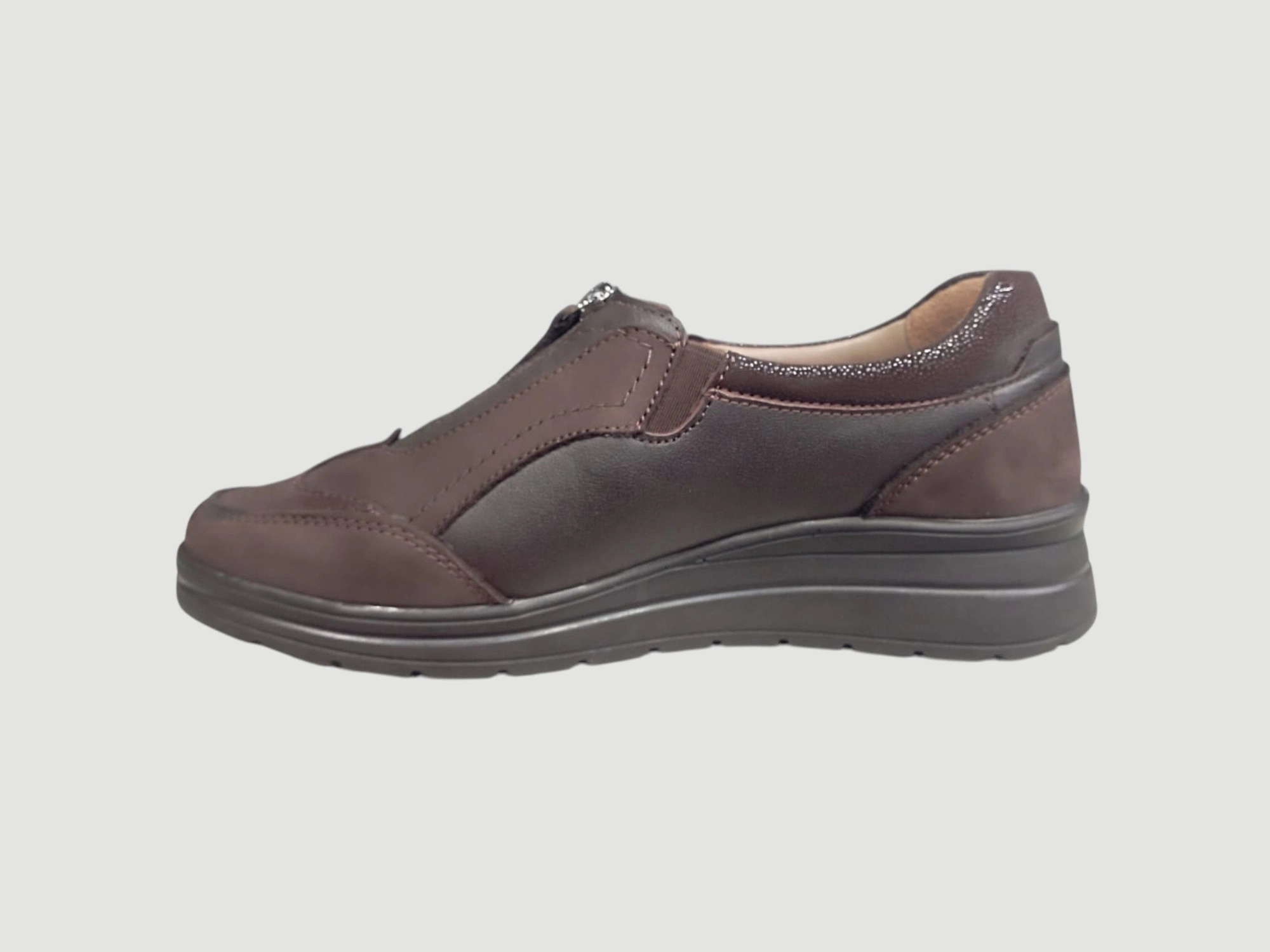 FORELLİ TIANNA KADIN DERİ COMFORT AYAKKABI KAHVE