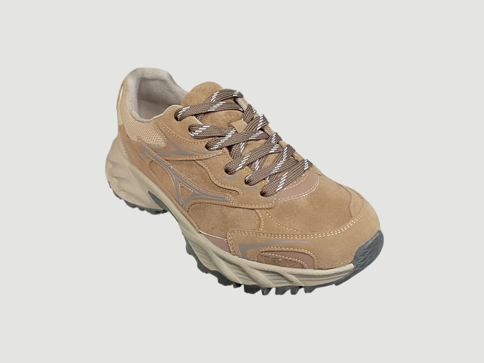 GUJA 25K368 KADIN GÜNLÜK SPOR AYAKKABI CAMEL SÜET