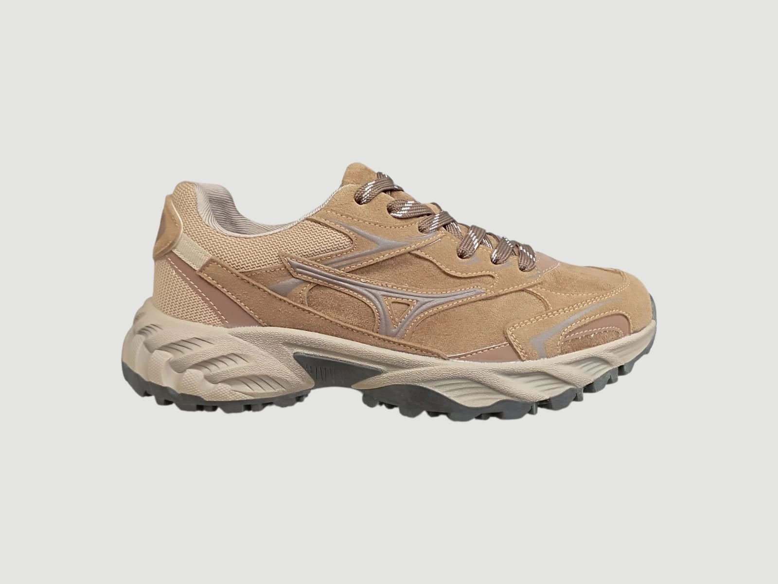 GUJA 25K368 KADIN GÜNLÜK SPOR AYAKKABI CAMEL SÜET