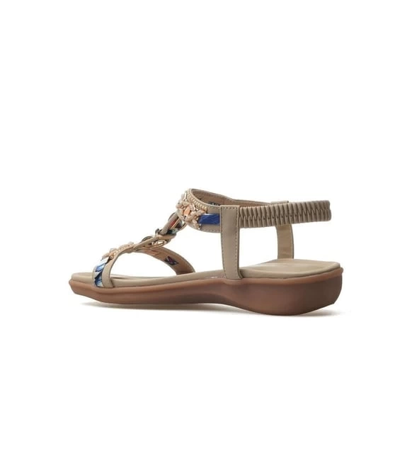 GUJA 25Y150-11 KADIN SANDALET BEJ