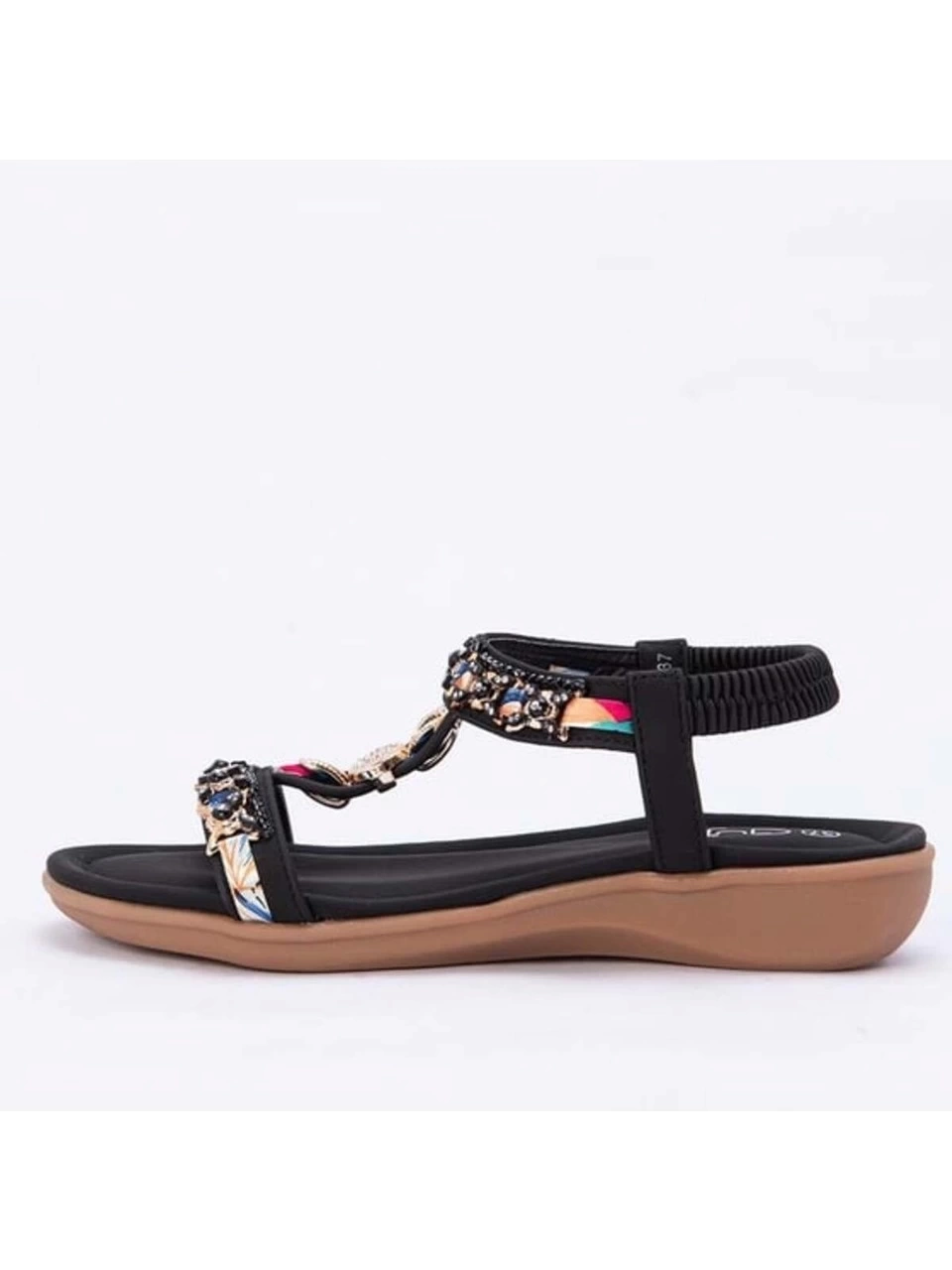 GUJA 25Y150-11 KADIN SANDALET SİYAH