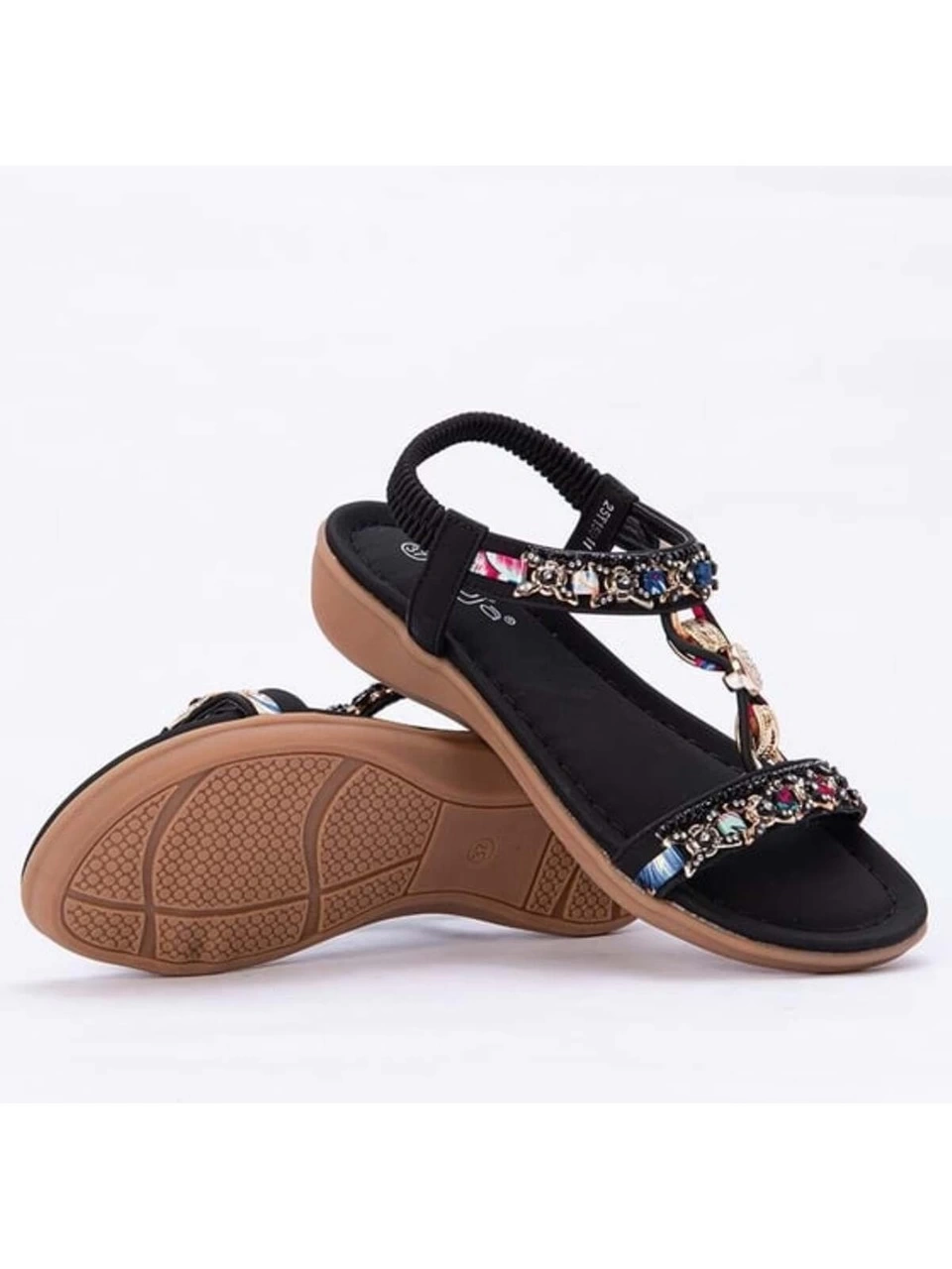 GUJA 25Y150-11 KADIN SANDALET SİYAH