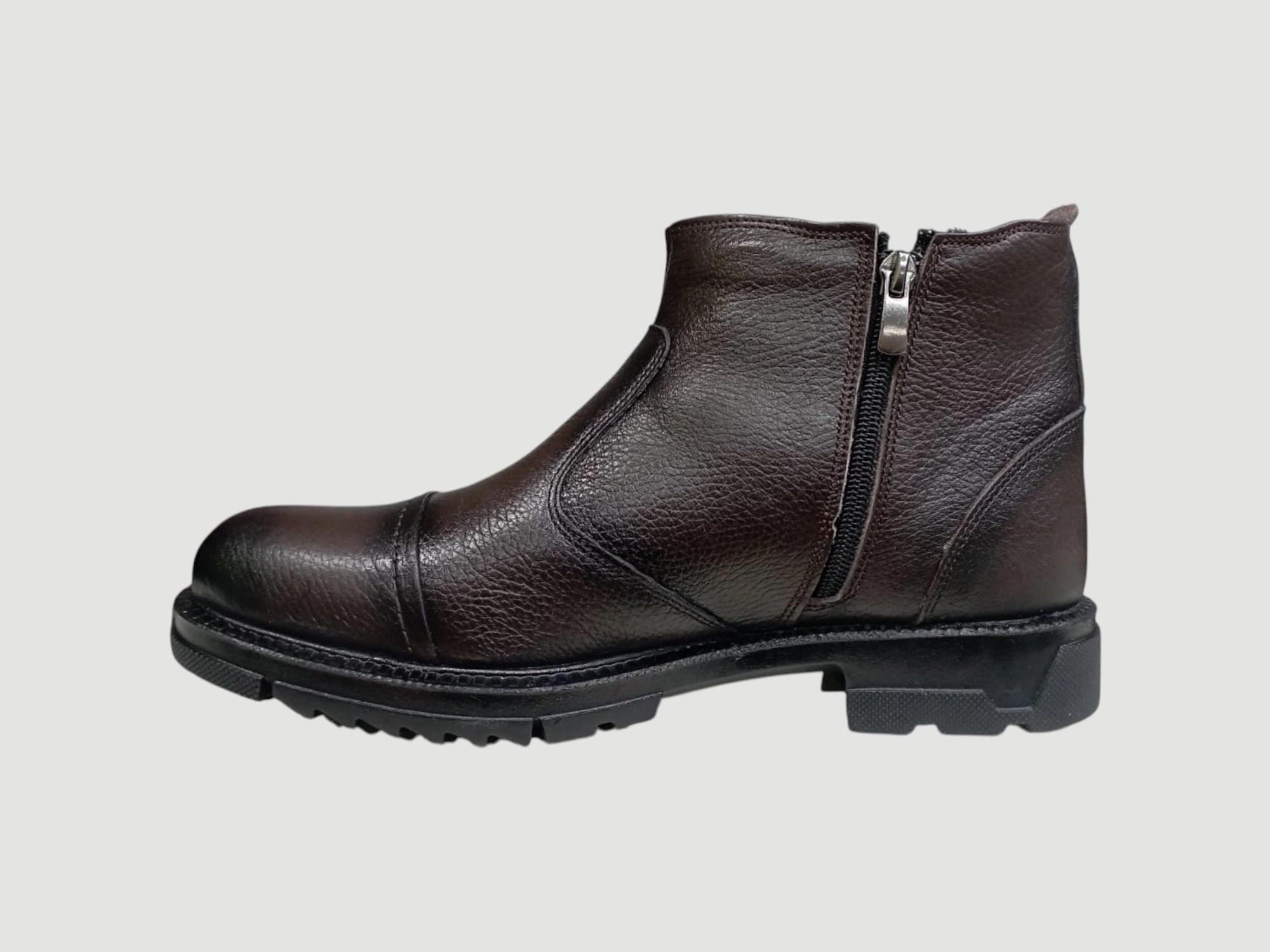 IŞIK AYAKKABI MK-100 ERKEK DERİ BOT KAHVE