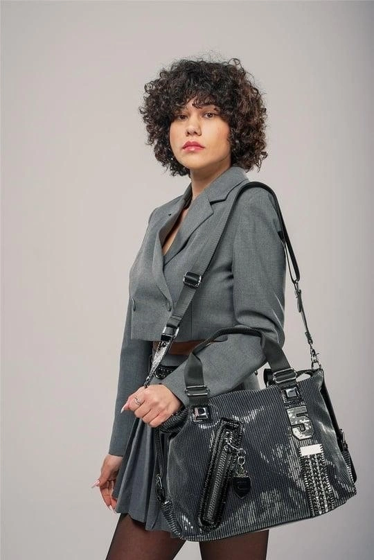 Jews Siyah Cilt Kol Ve Omuz Çantası