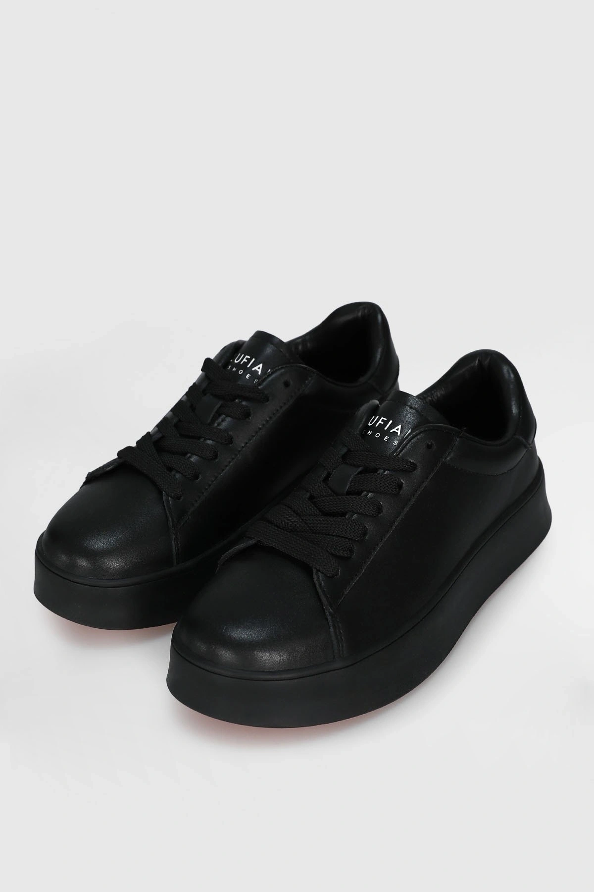 LUFIAN ADEL KADIN DERİ SNEAKER AYAKKABI SİYAH