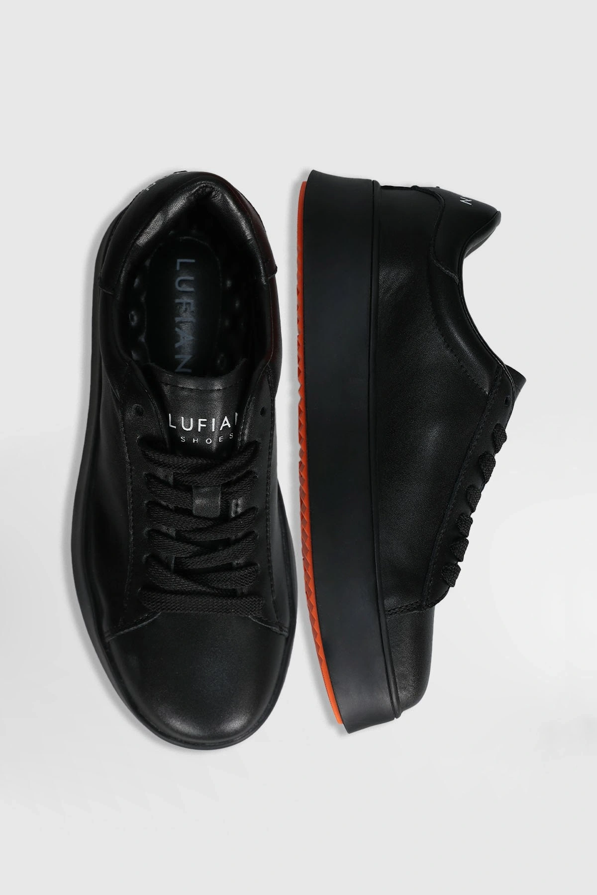 LUFIAN ADEL KADIN DERİ SNEAKER AYAKKABI SİYAH