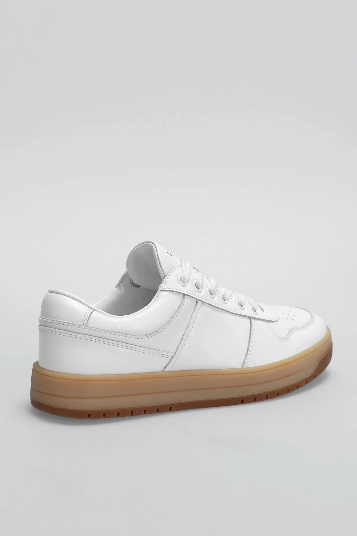LUFIAN ALEXIS KADIN DERİ SNEAKER AYAKKABI BEYAZ