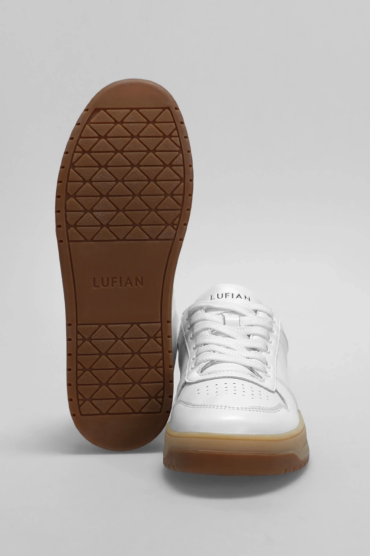 LUFIAN ALEXIS KADIN DERİ SNEAKER AYAKKABI BEYAZ