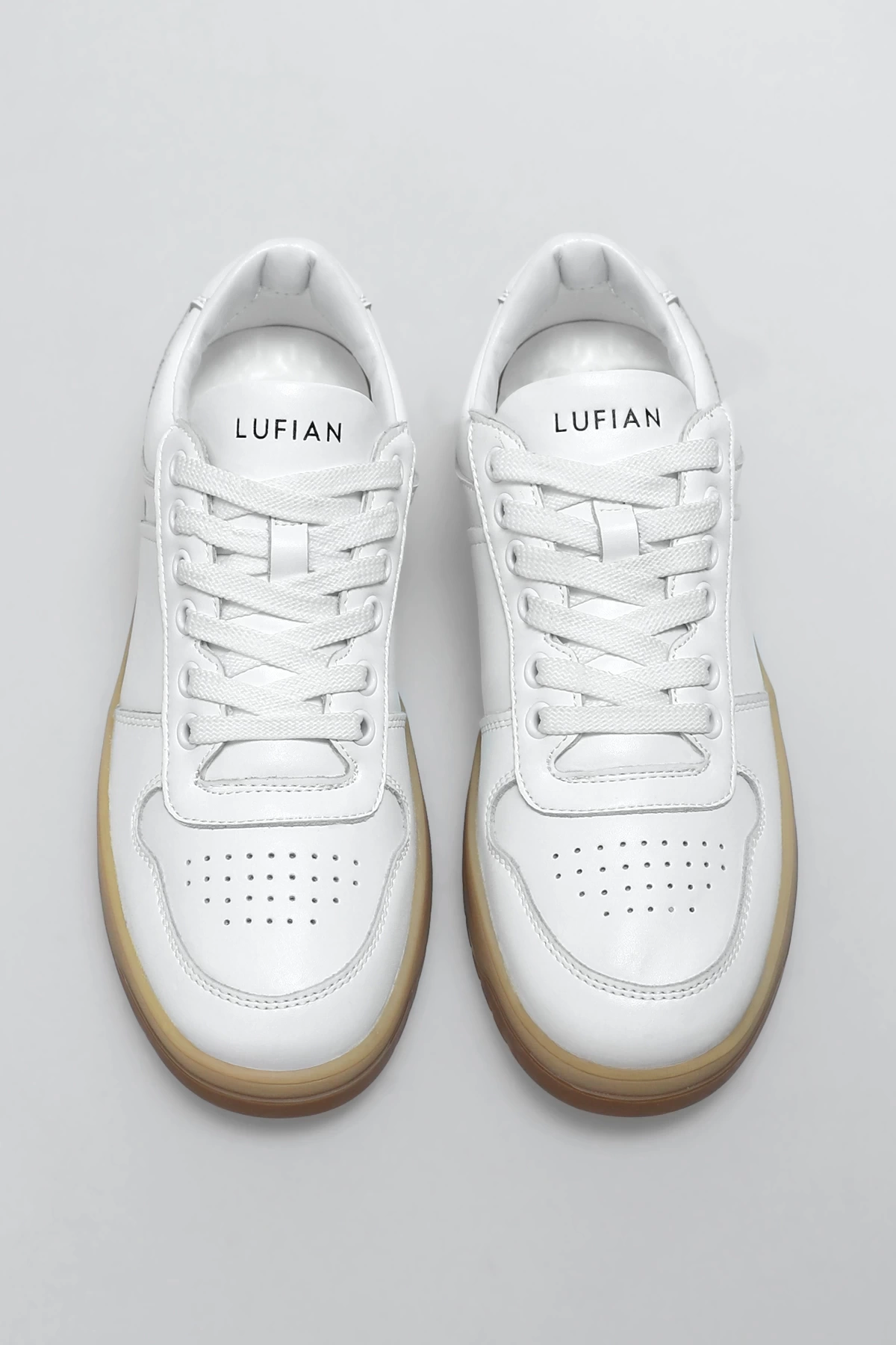 LUFIAN ALEXIS KADIN DERİ SNEAKER AYAKKABI BEYAZ
